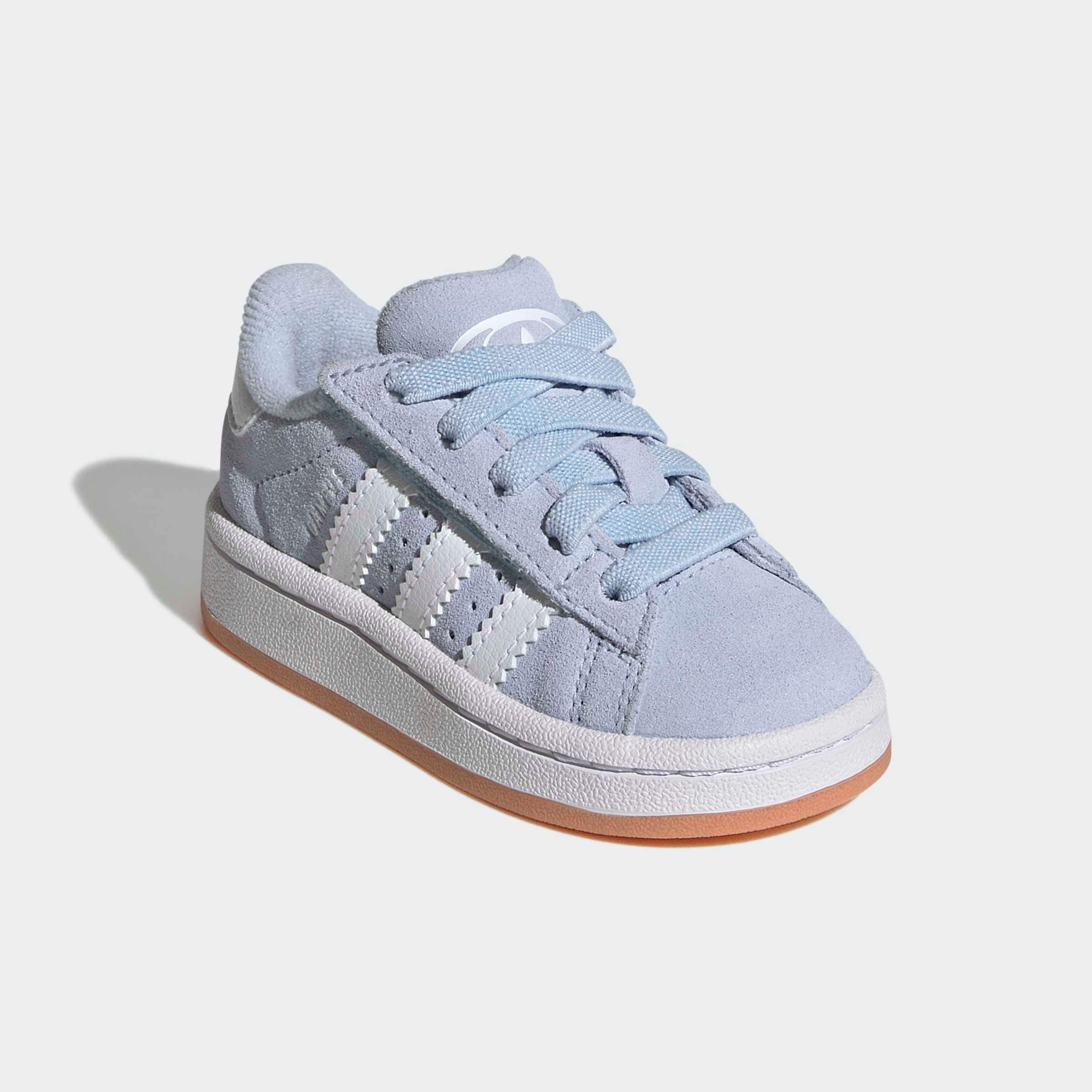 adidas Originals Sneaker "CAMPUS 00S COMFORT CLOSURE ELASTIC LACE KIDS" für Babys und Kleinkinder aus Leder und Wildleder, mit Gummisohle