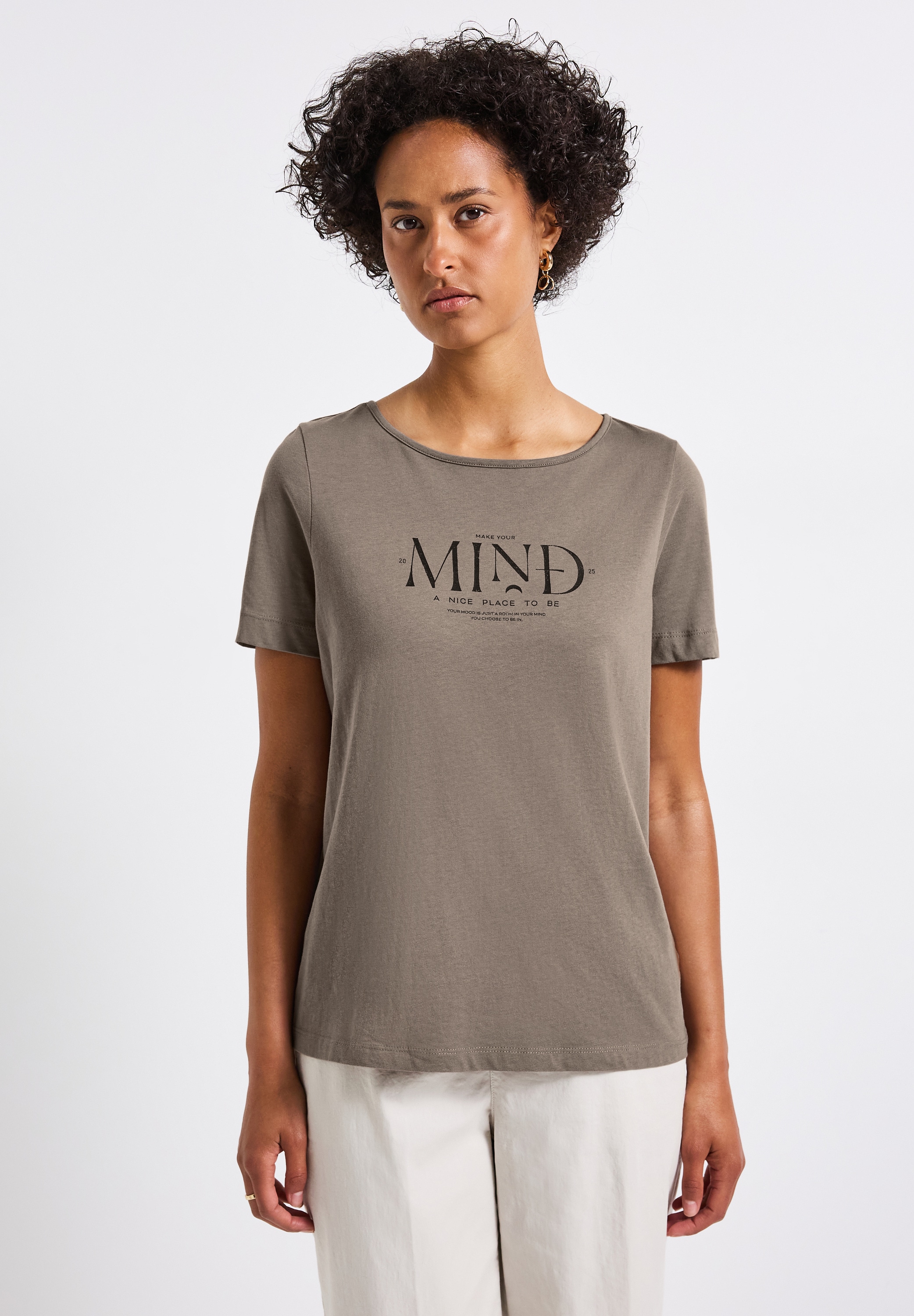 STREET ONE T-Shirt, mit Rundhalsausschnitt günstig online kaufen