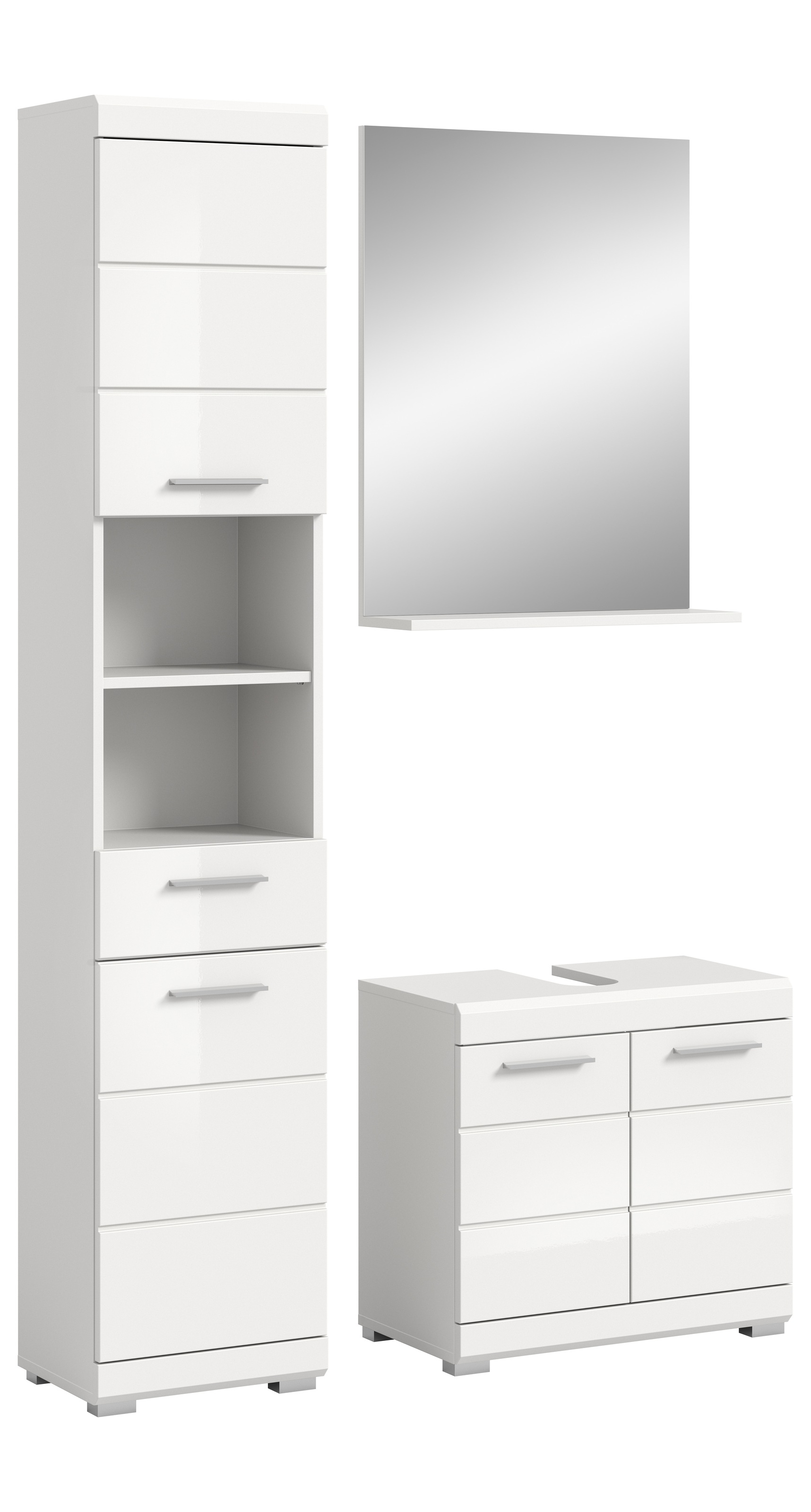 welltime Badmöbel-Set "Siena, 3 teilig, bestehend aus:" Set, TOPSELLER, 3 S günstig online kaufen