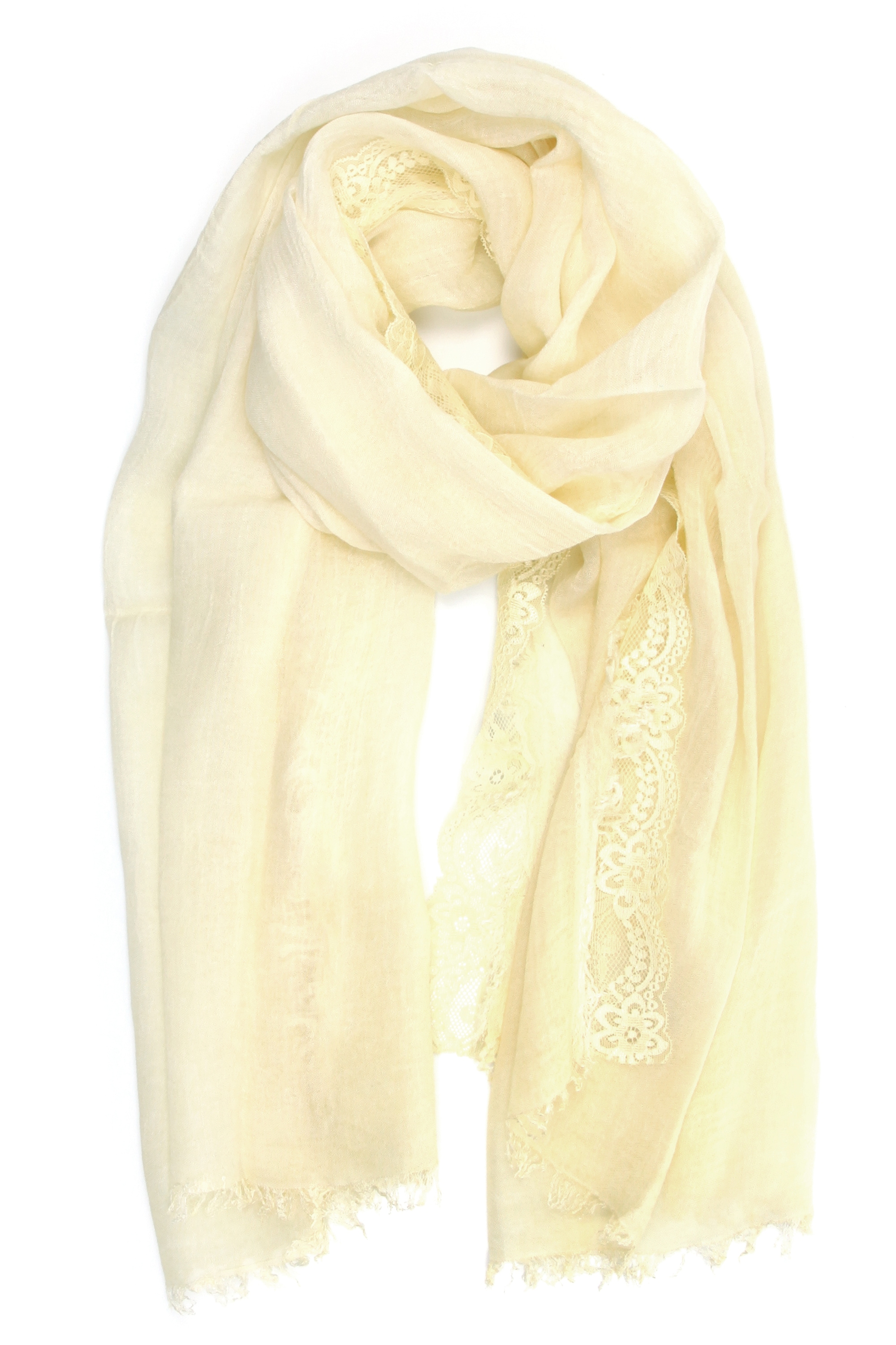 COLLEZIONE ALESSANDRO Modeschal »Elsa« iš Naturmaterial su S...