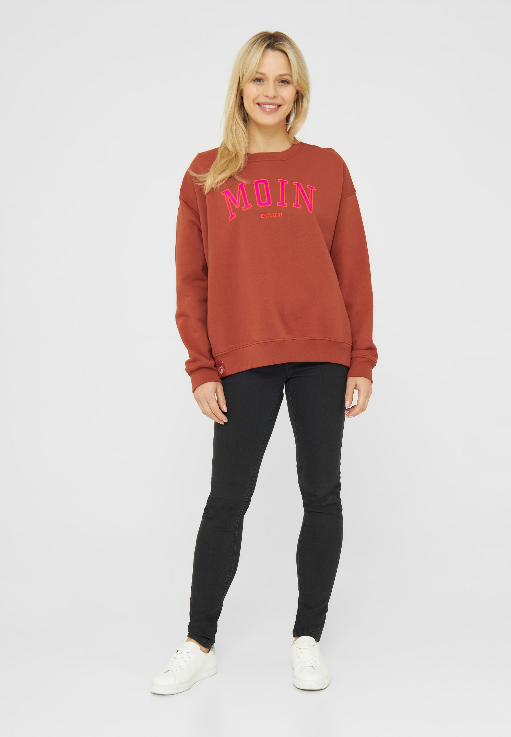 Derbe Sweatshirt »Moin«, Made in Portual