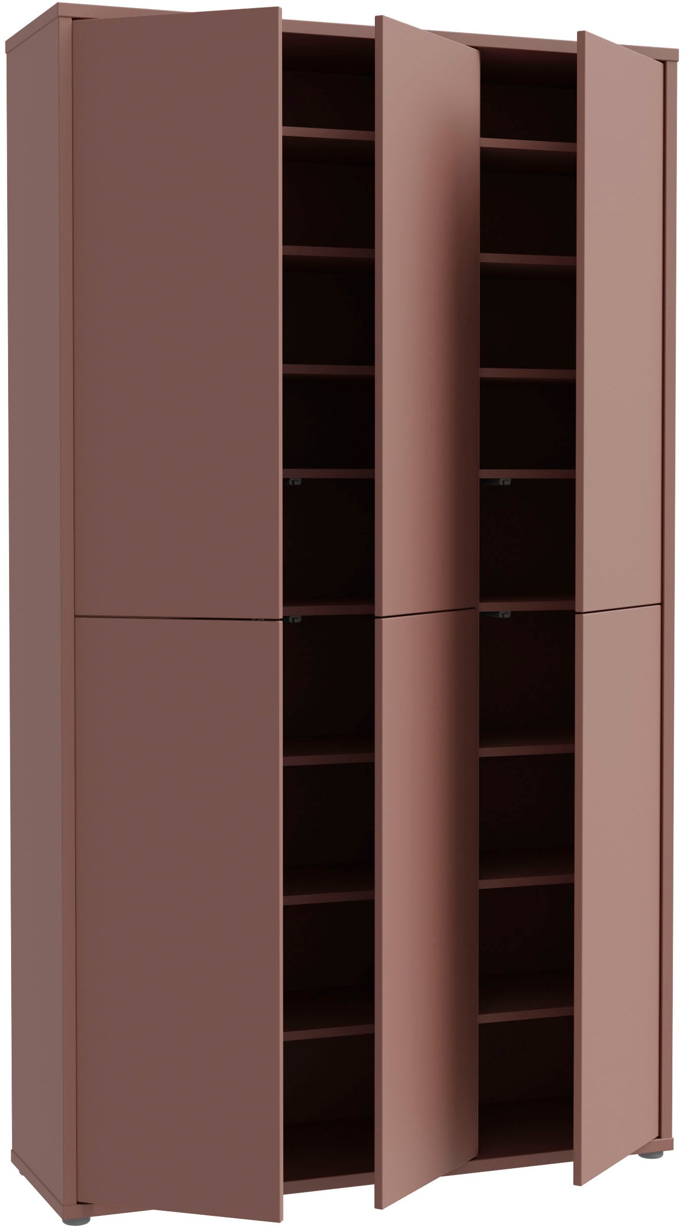 FORTE Schuhschrank »Alice Springs«, (B/H/T 109,2/191,9/34,9 cm), Stauraumschrank, Mehrzweckschrank, (B/H 109cm x 192cm), mit 16 Böden