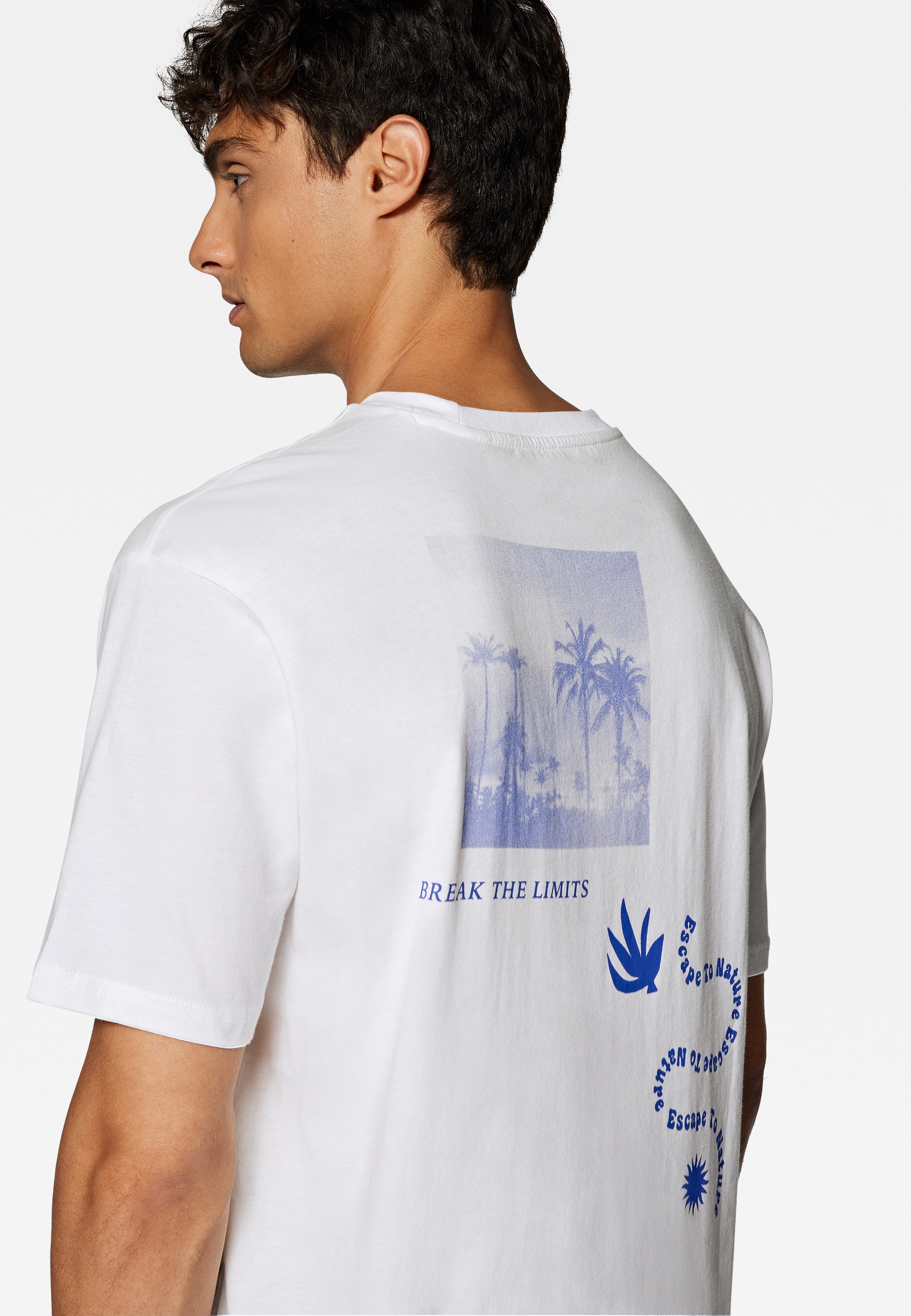 Mavi T-Shirt »CREW NECK TEE«, T-Shirt mit Print