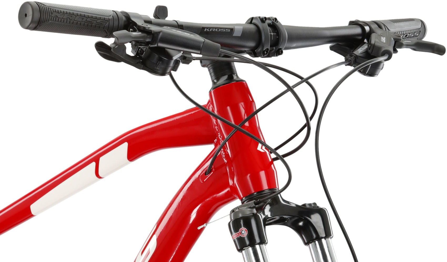 Kross Mountainbike »KROSS MTB Hardtail Level 3.0 29" rot 18 Gänge«, 18 Gang, Shimano, ALIVIO M3100 Schaltwerk, Kettenschaltung