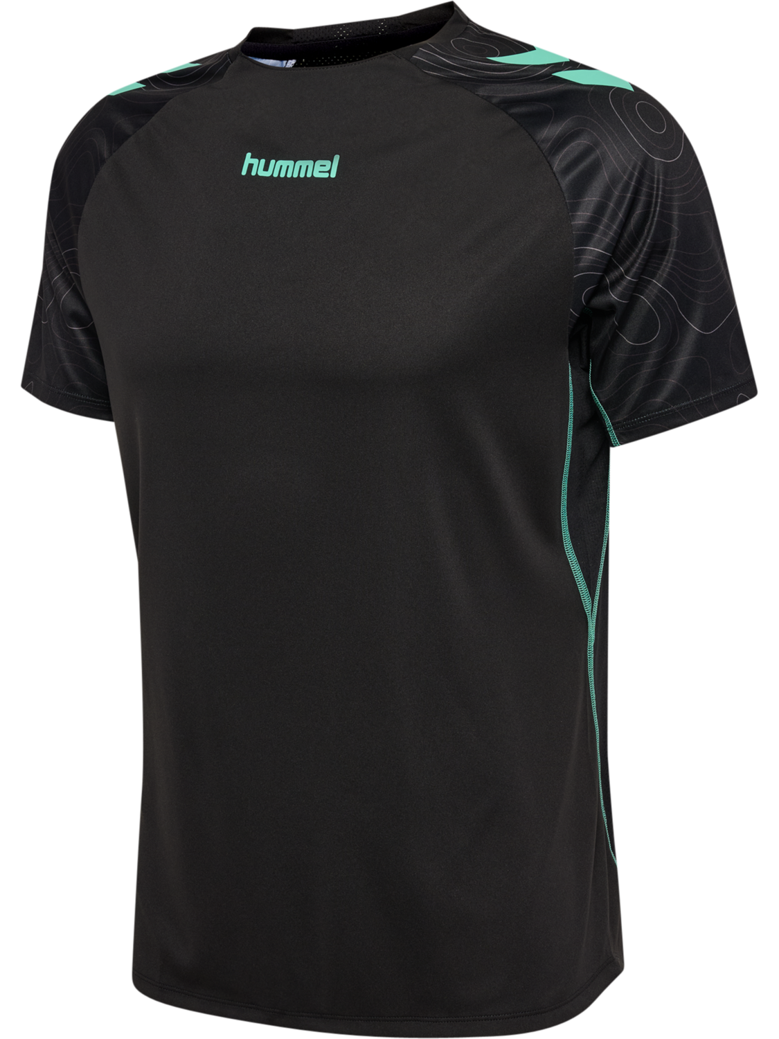 hummel Trainingsshirt "HMLBLAZE 2.0 TRAINING JERSEY S/S" mit Belüftung, aus Polyester