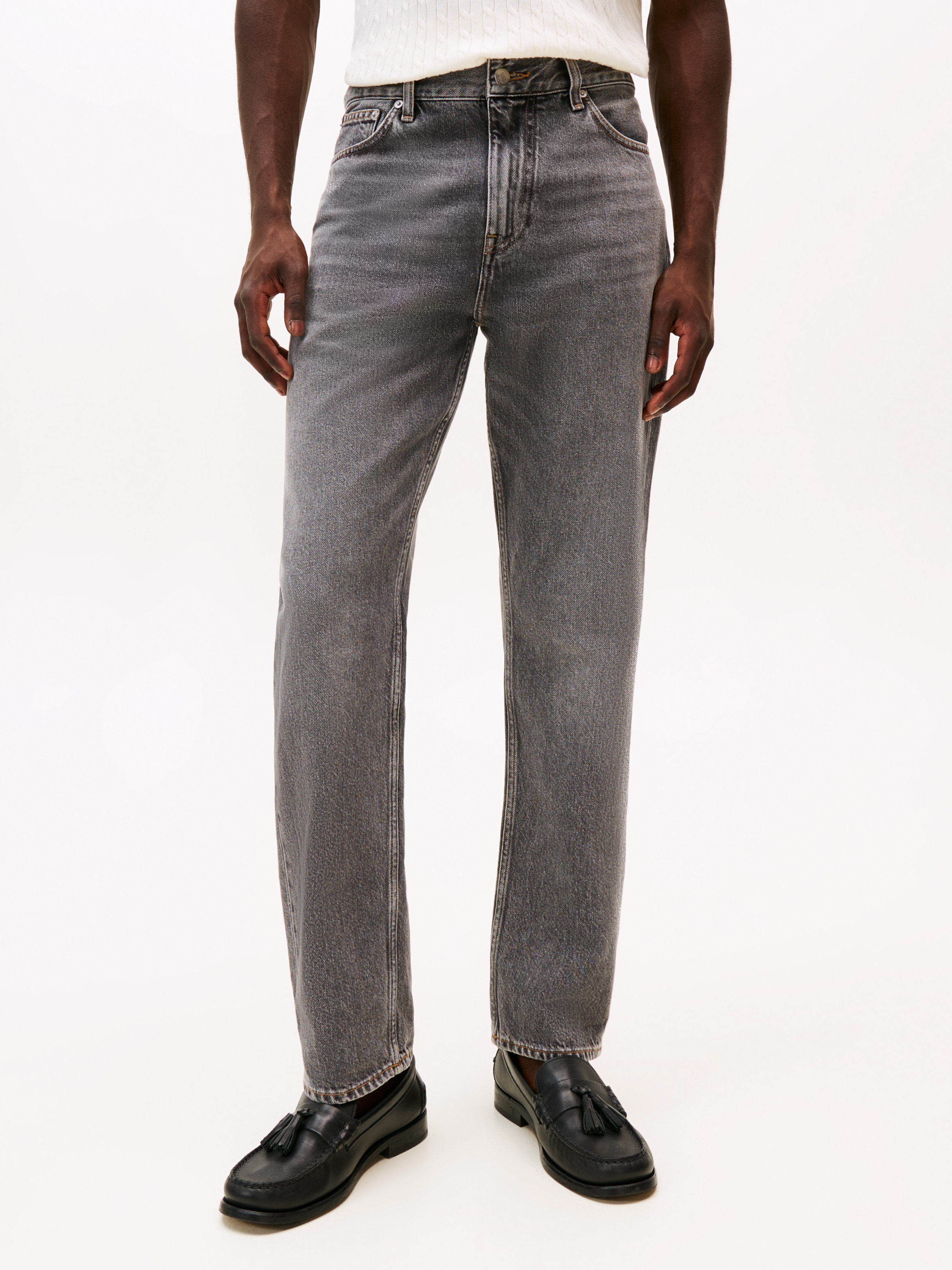 Tommy Hilfiger Straight-Jeans, in blauer Waschung günstig online kaufen