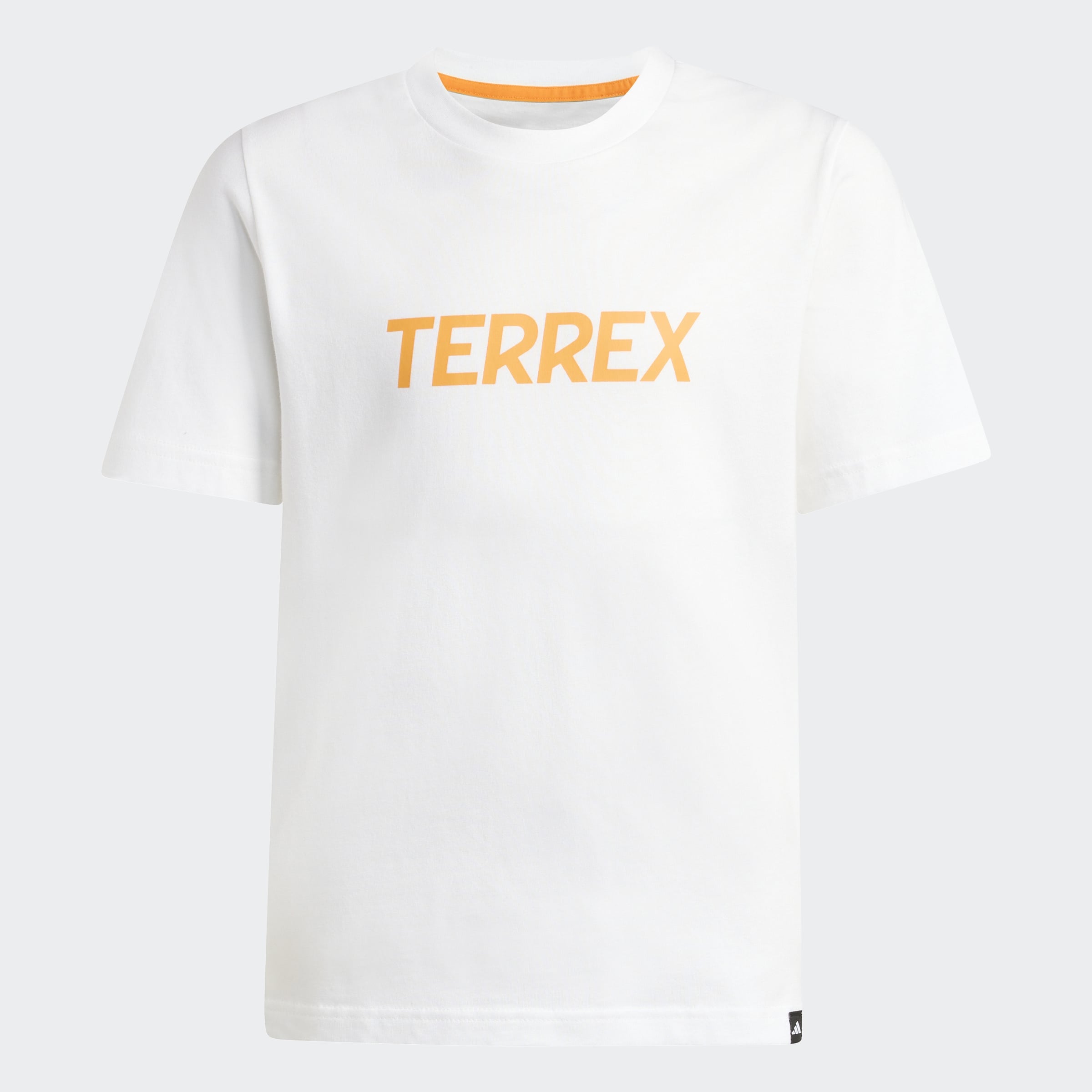 adidas TERREX "K MT LOGO TEE" für Kinder, mit Rundhalsausschnitt, ohne Verschluss, aus Baumwolle