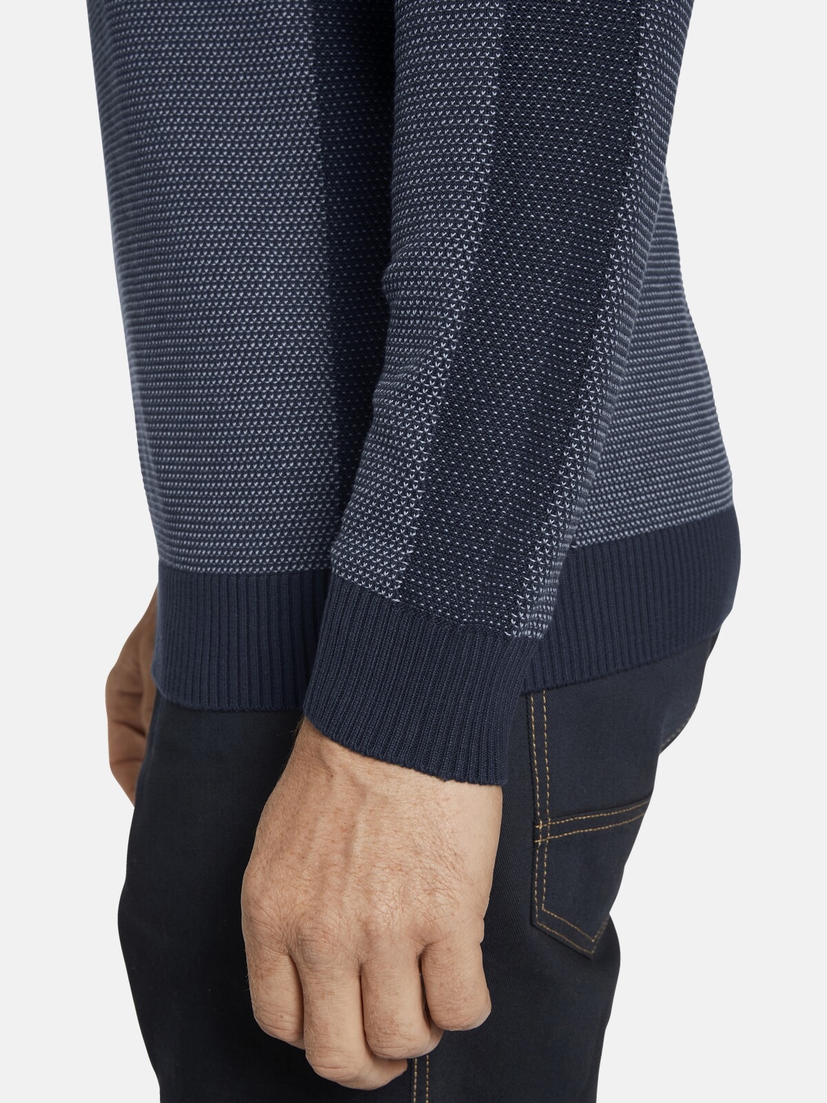 Jan Vanderstorm Rundhalspullover »Pullover HALVAR«