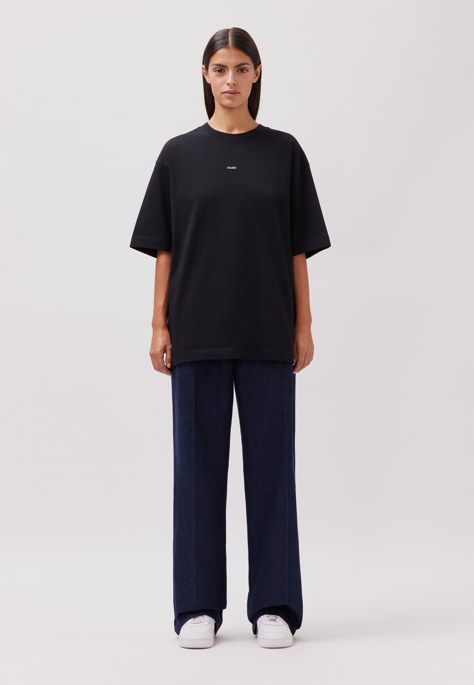 studio seidensticker T-Shirt »Studio« 1/2 Rundhals Uni