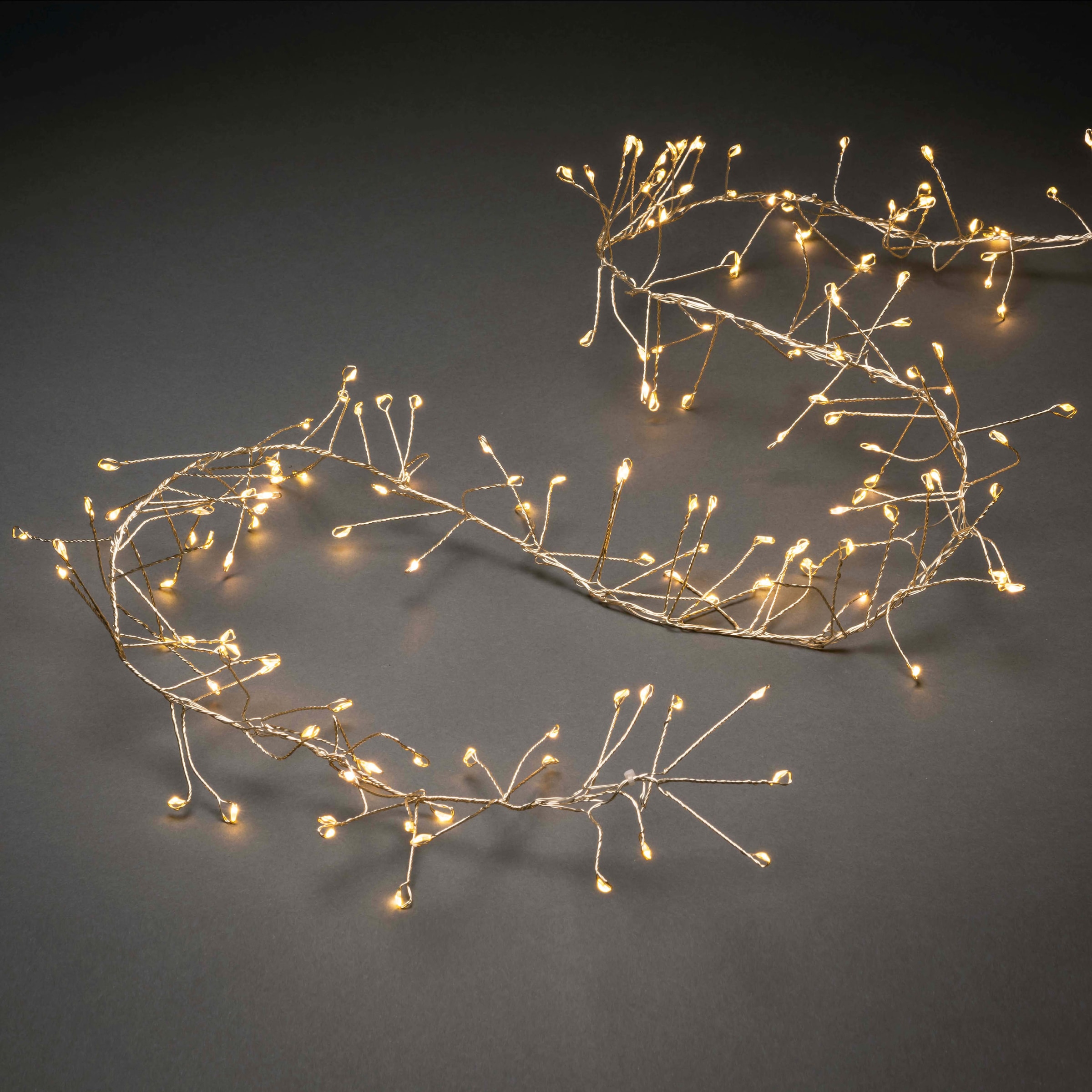 KONSTSMIDE LED-Lichterkette »Weihnachtsdeko aussen«, 360 St.-flammig, Micro  LED Büschellichterkette Cluster, mit 8 Funktionen, 360 Dioden kaufen | BAUR