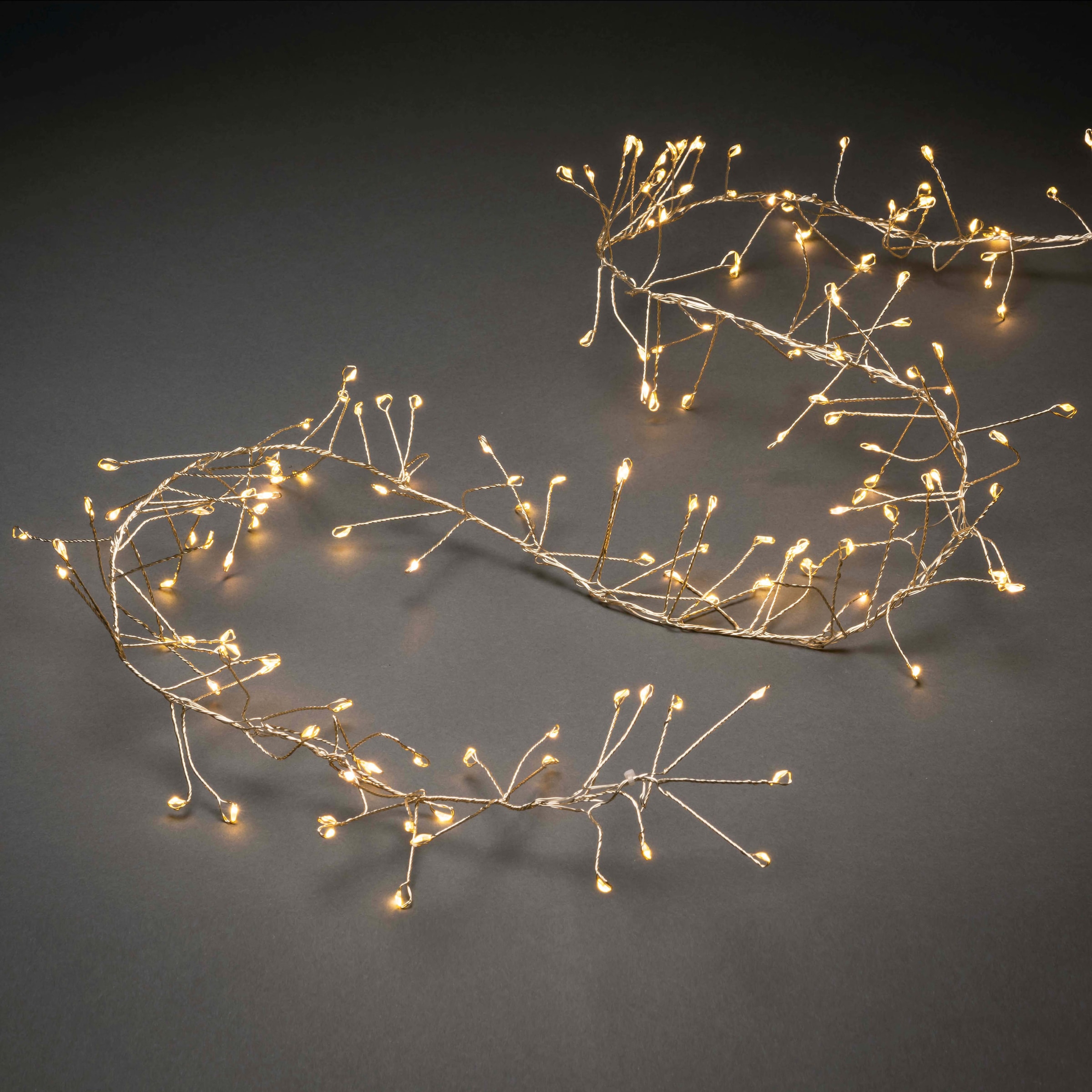 Büschellichterkette KONSTSMIDE 8 Funktionen, Micro Dioden LED-Lichterkette Cluster, | »Weihnachtsdeko BAUR kaufen 360 360 aussen«, LED mit St.-flammig,