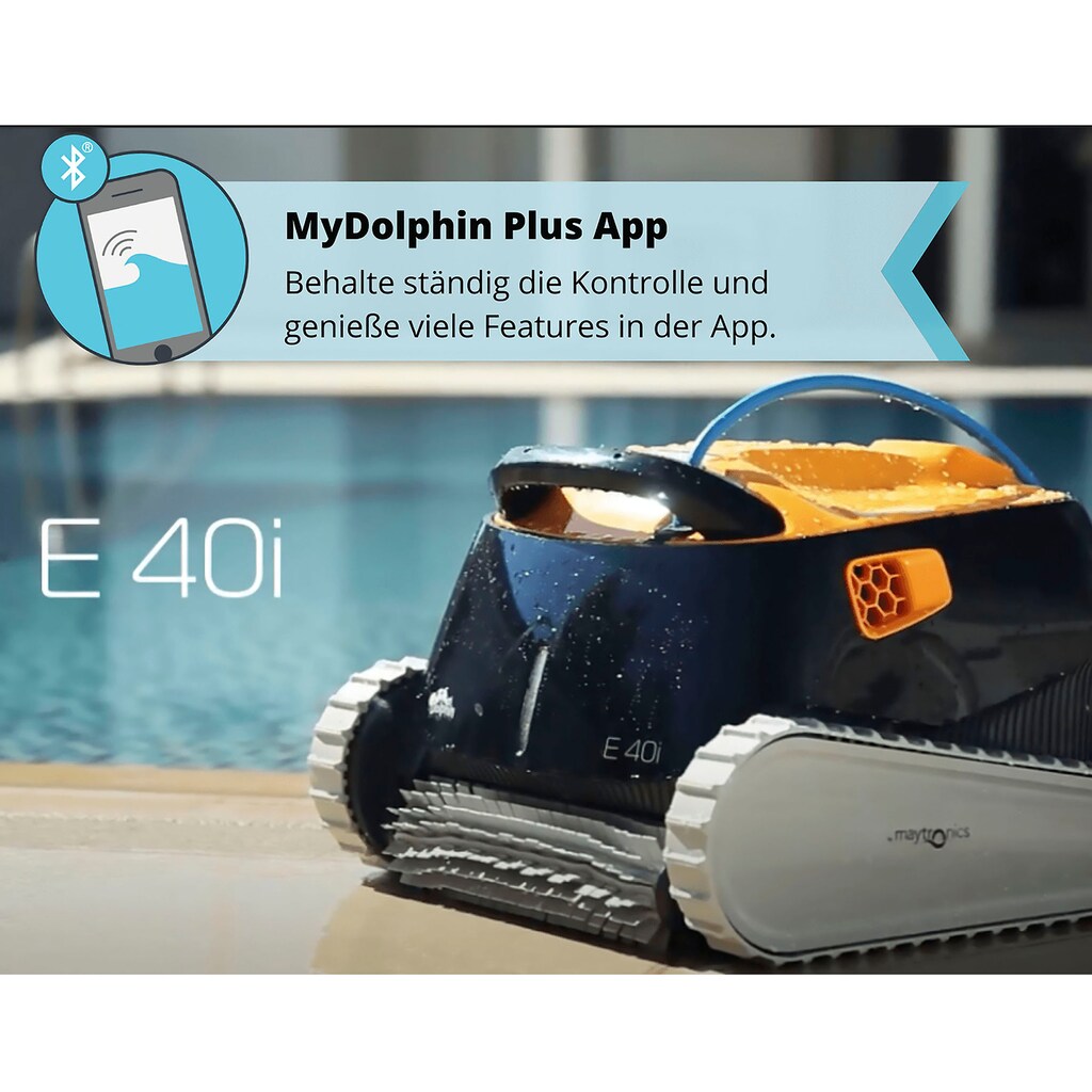 maytronics Poolroboter »Dolphin E40i«, (Set)