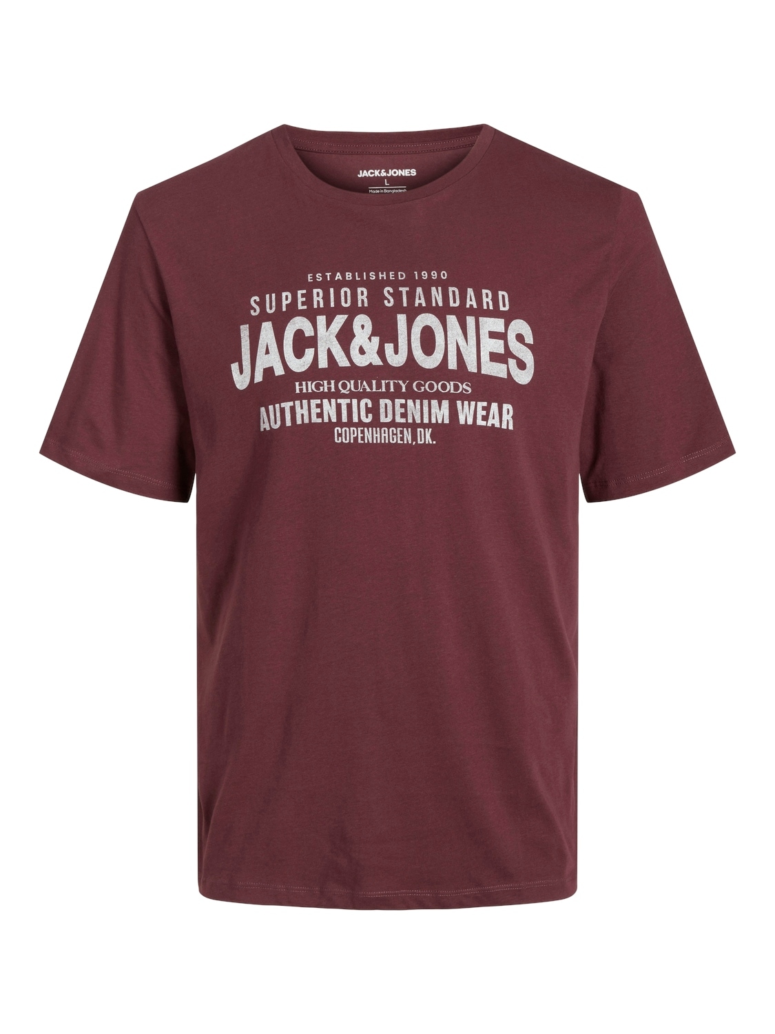 Jack & Jones Rundhalsshirt »JJJEANS TEE SS O-NECK«