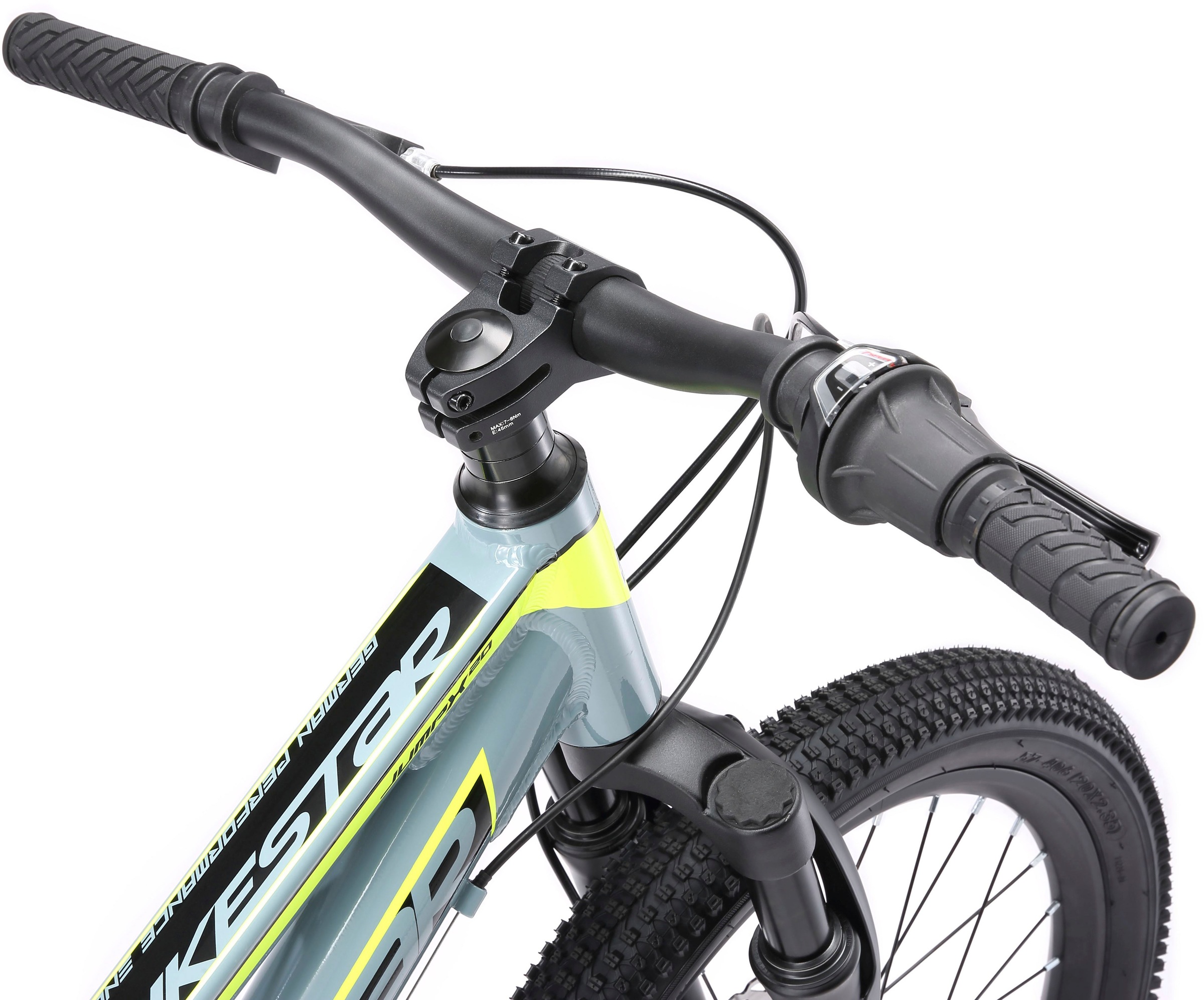 Bikestar Jugendfahrrad, 7 Gang, Shimano, RDTY21 Schaltwerk, Kettenschaltung