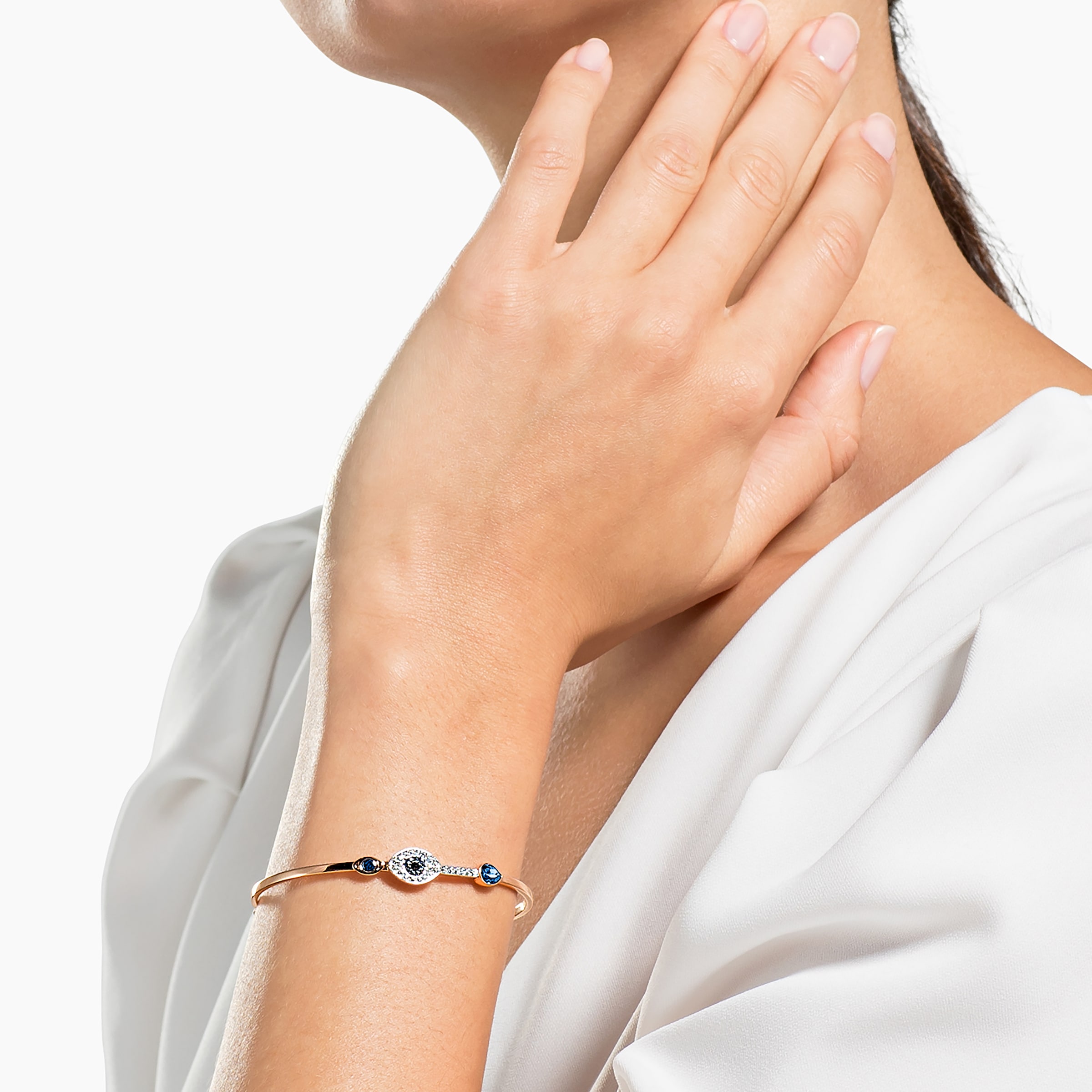 Swarovski Armreif »Symbolica Böser Blick magisches Auge« mit Swarovski® Kristall