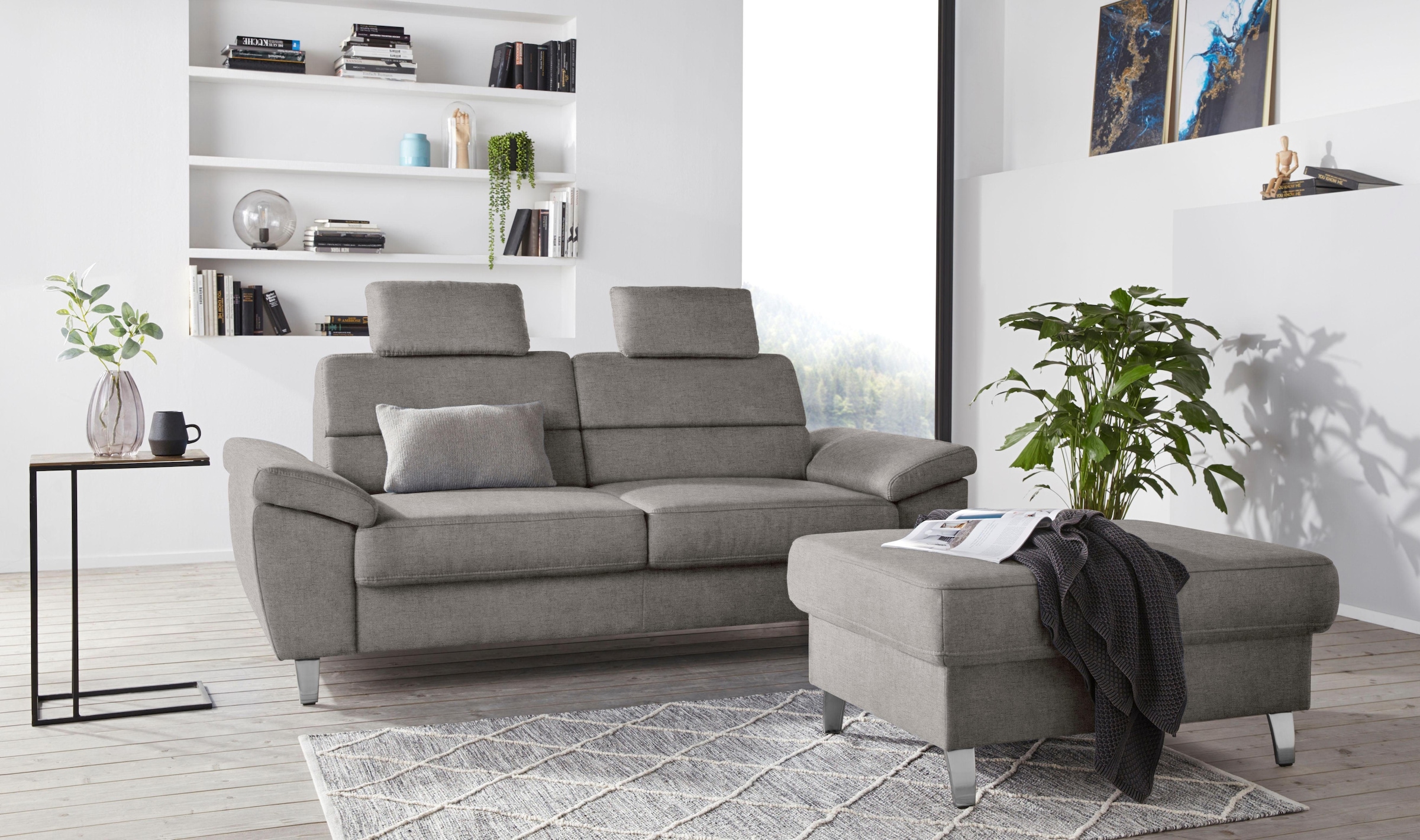 sit&more 2,5-Sitzer »Sorano«, Breite 208 cm