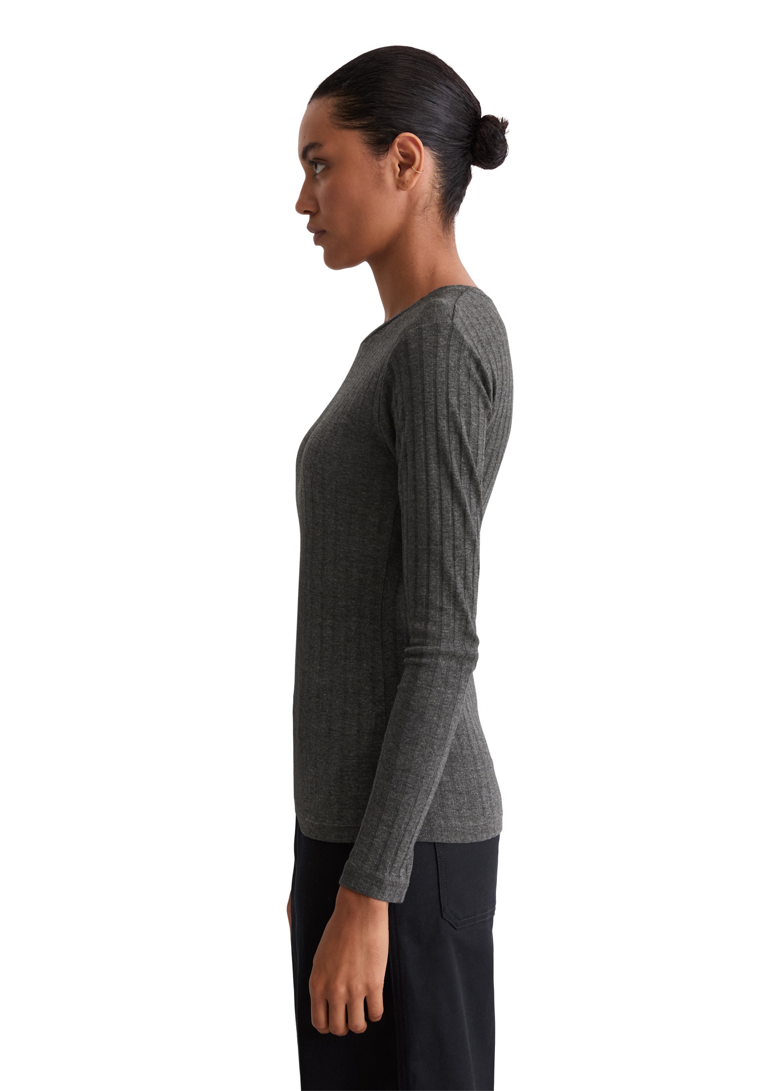 Marc OPolo Langarmshirt "aus Organic-Cotton-Modal-Mix" günstig online kaufen