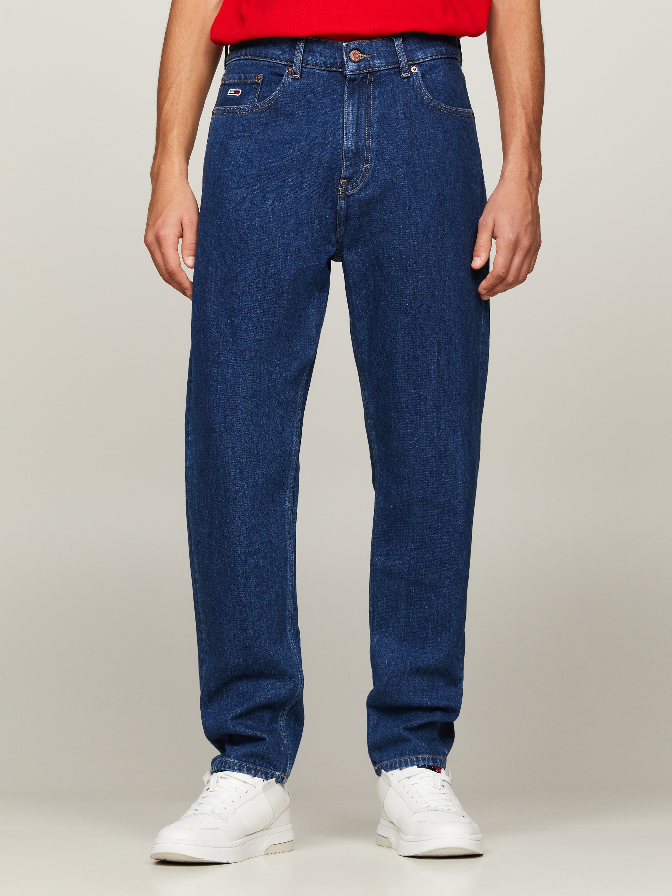 Tommy Jeans Tapered-fit-Jeans "Isaac Relaxed Tapered", im 5-Pocket-Style günstig online kaufen