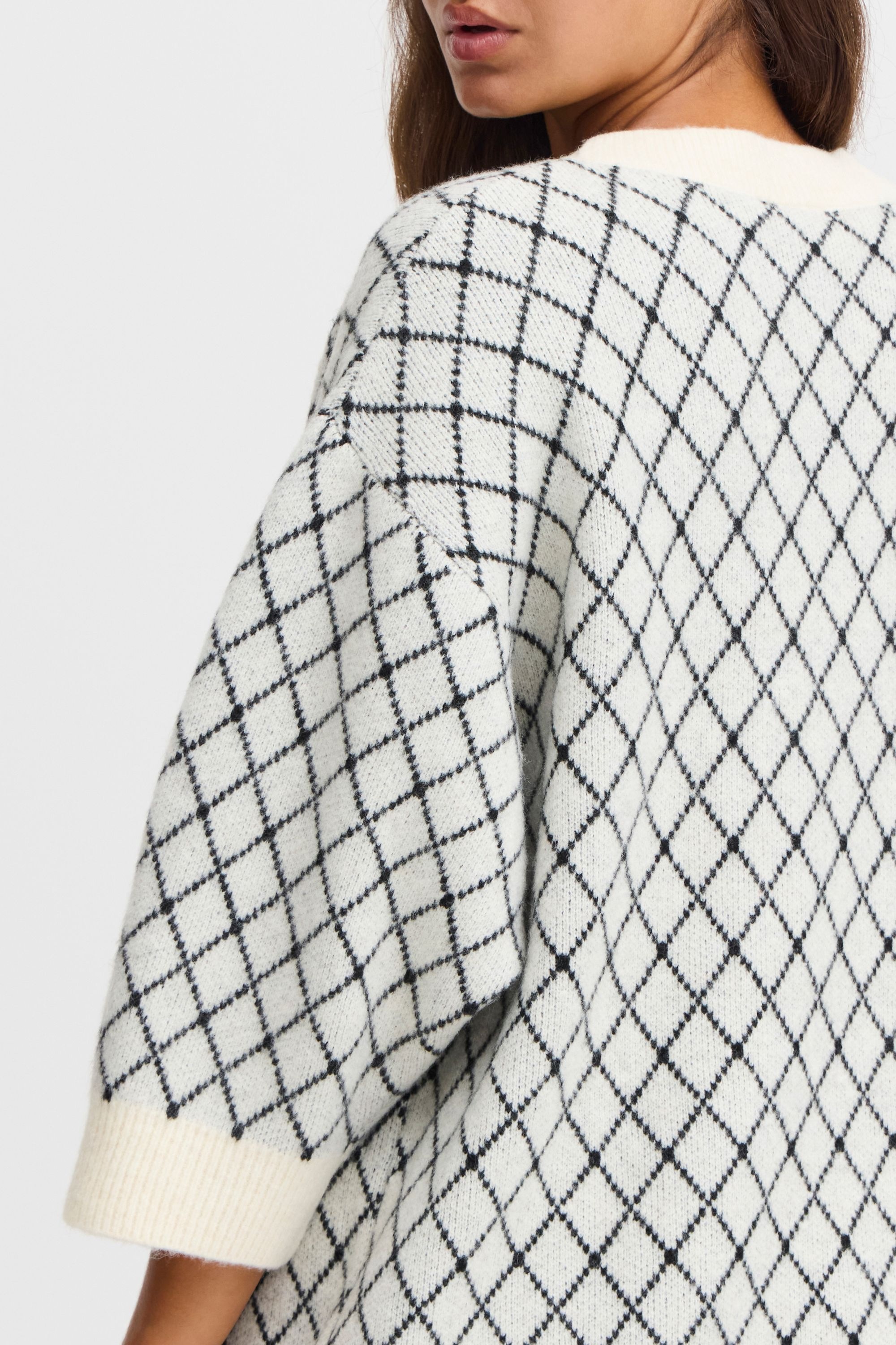 Ichi Strickfleece-Pullover »Strickpullover IHALVINO MS«