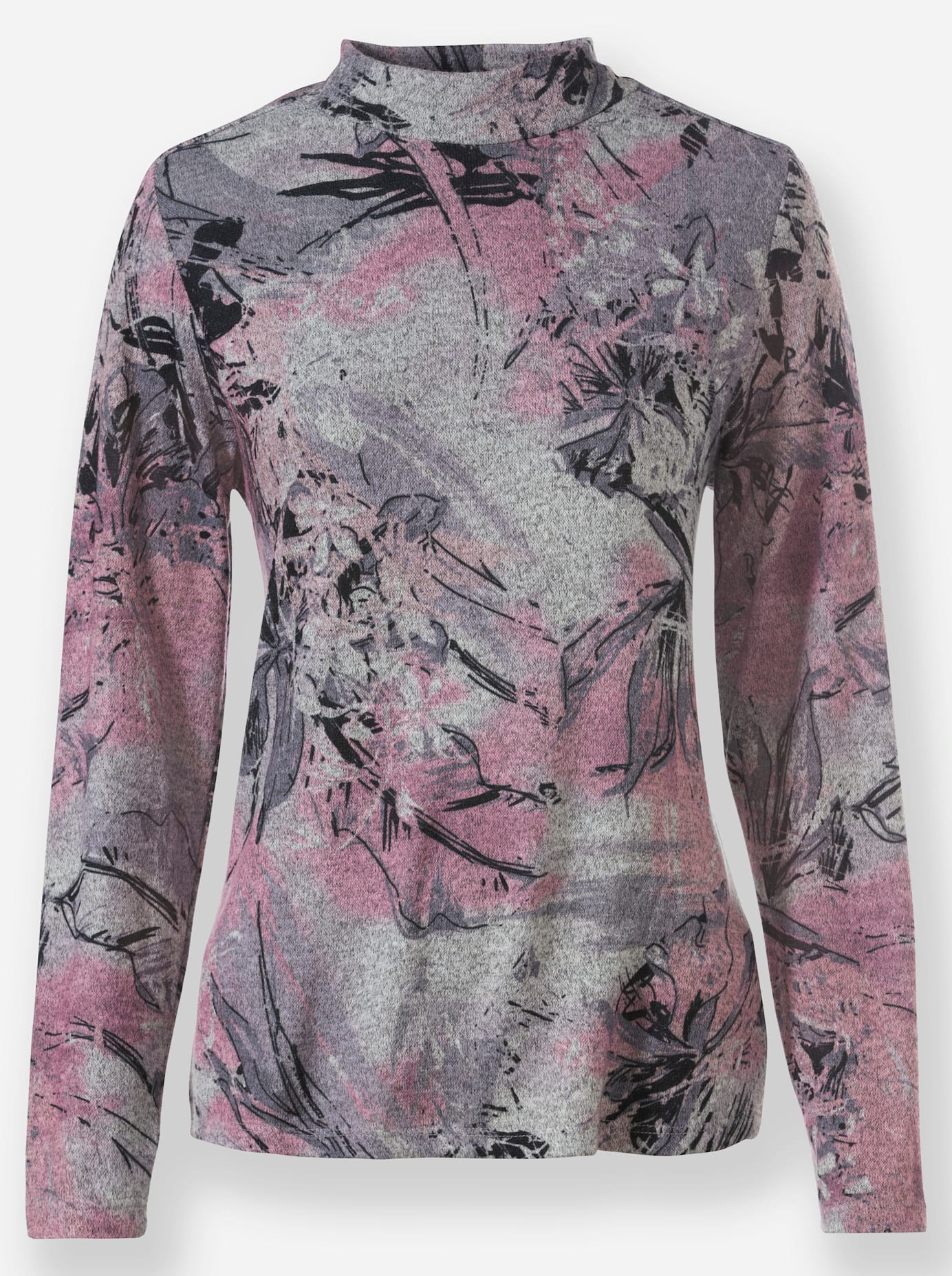 Classic Stehkragenshirt »Winter-Shirt«, (1 tlg.)