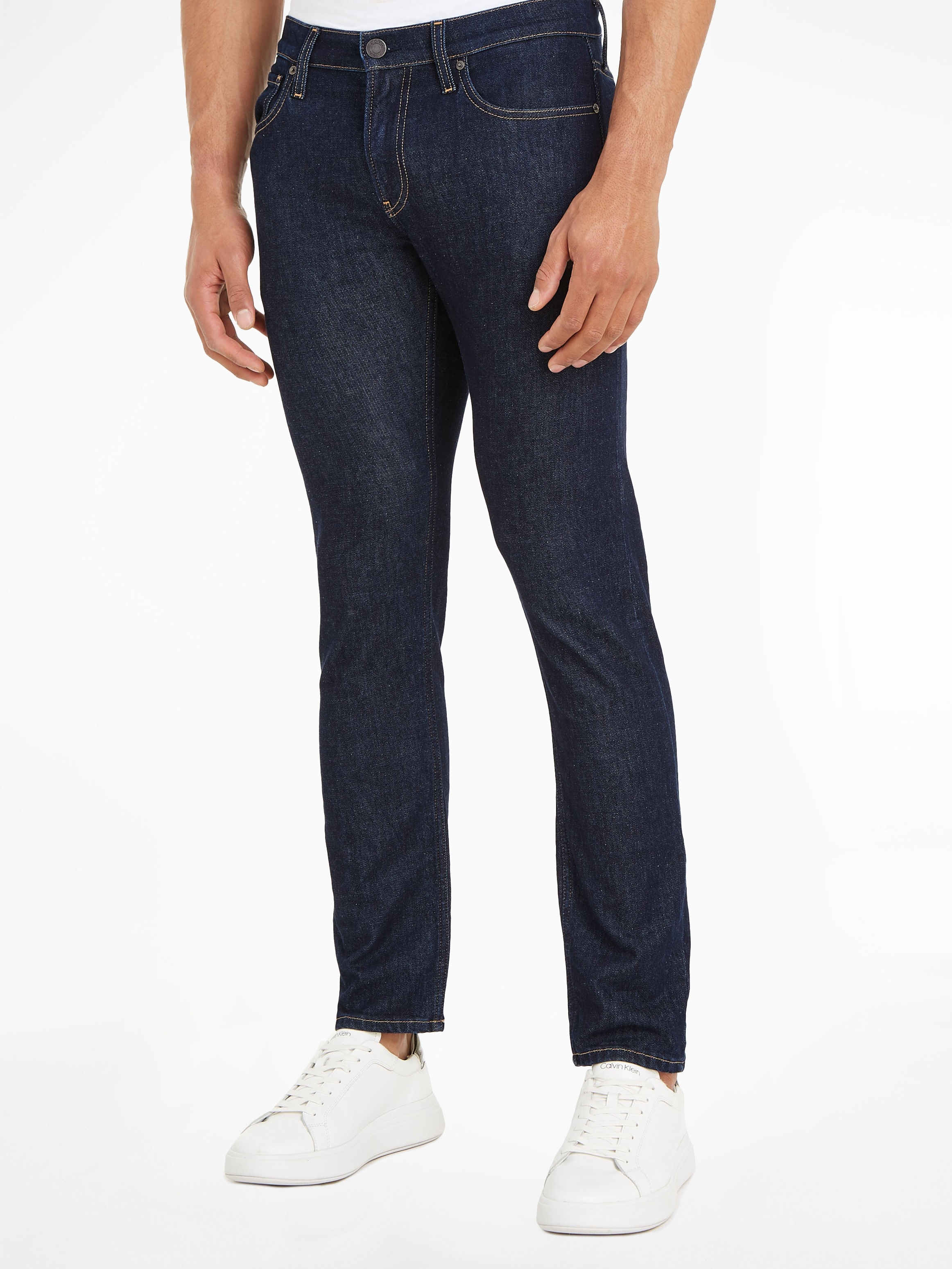 Calvin Klein Slim-fit-Jeans »SLIM FIT RINSE BLACK«, im 5-Pocket-Style