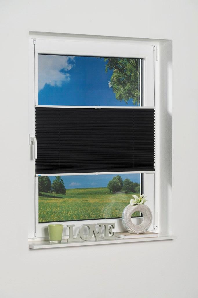 K-HOME Plissee »Klemmfix Pisa« verdunkelnd en...