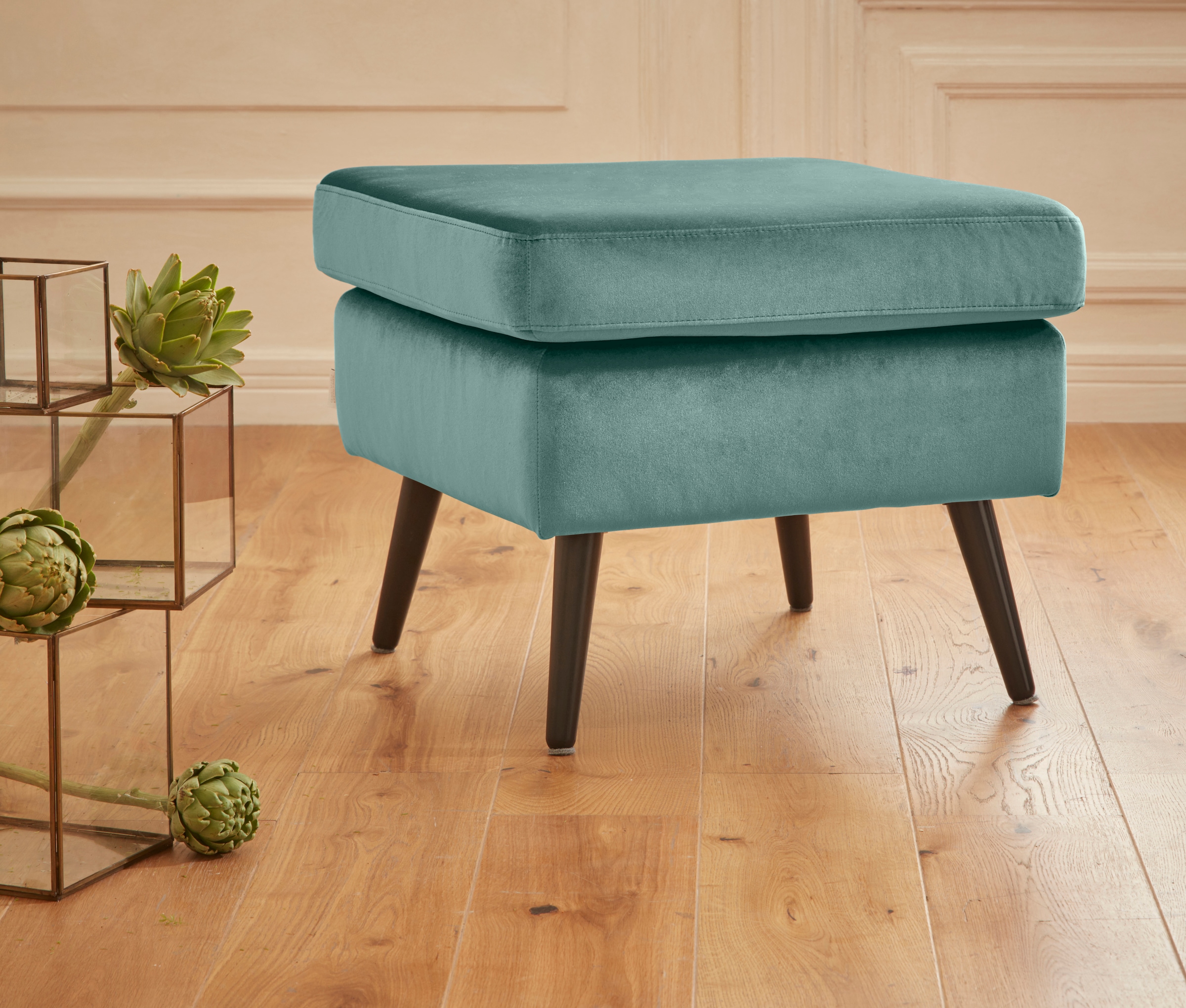 Home affaire Polsterhocker "Sallito", die kleinere Version von "Salla", in günstig online kaufen