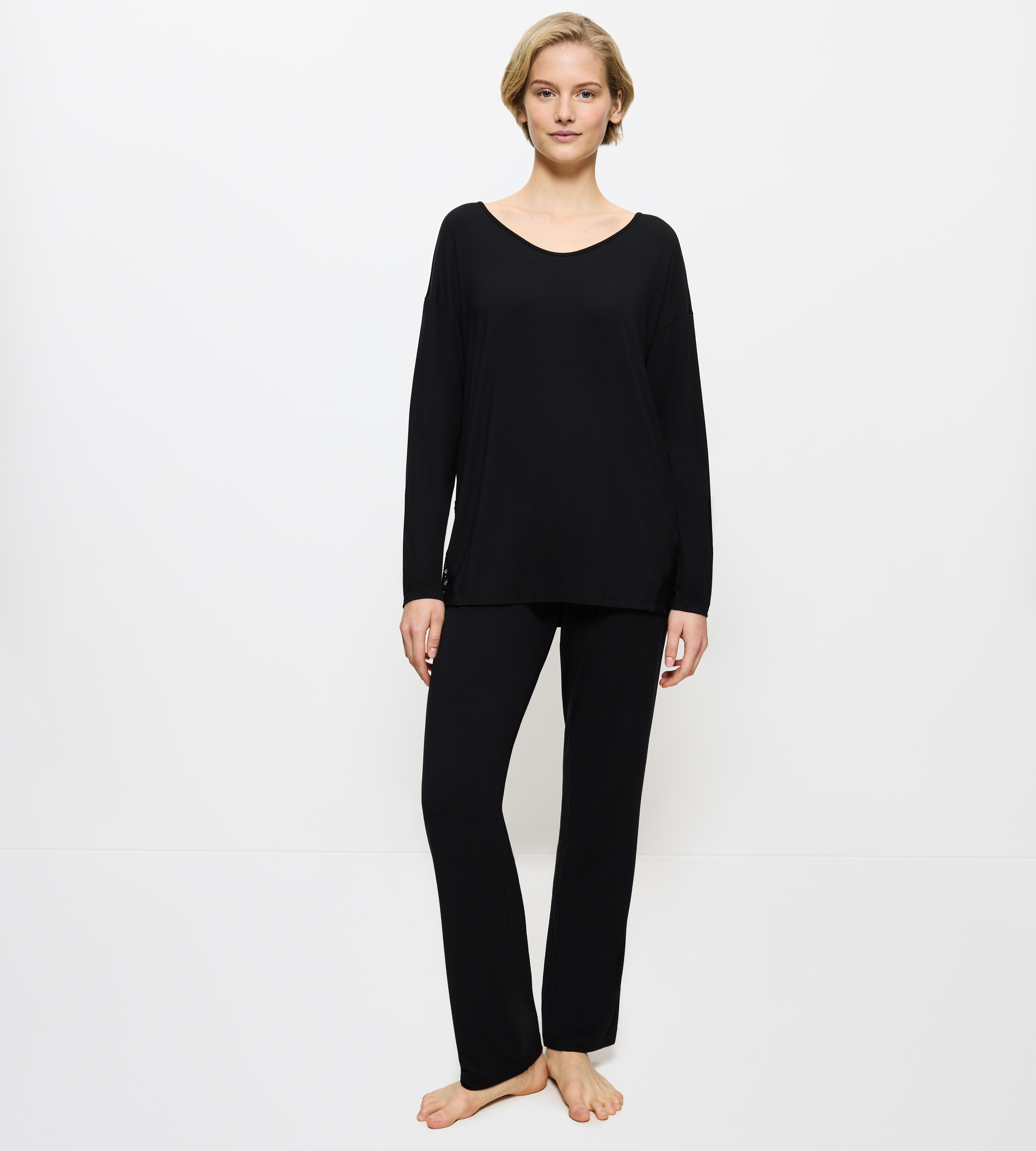 Triumph Pyjama "Timeless Sensuality PK LSL" 2 tlg. atumgsaktiv und weich