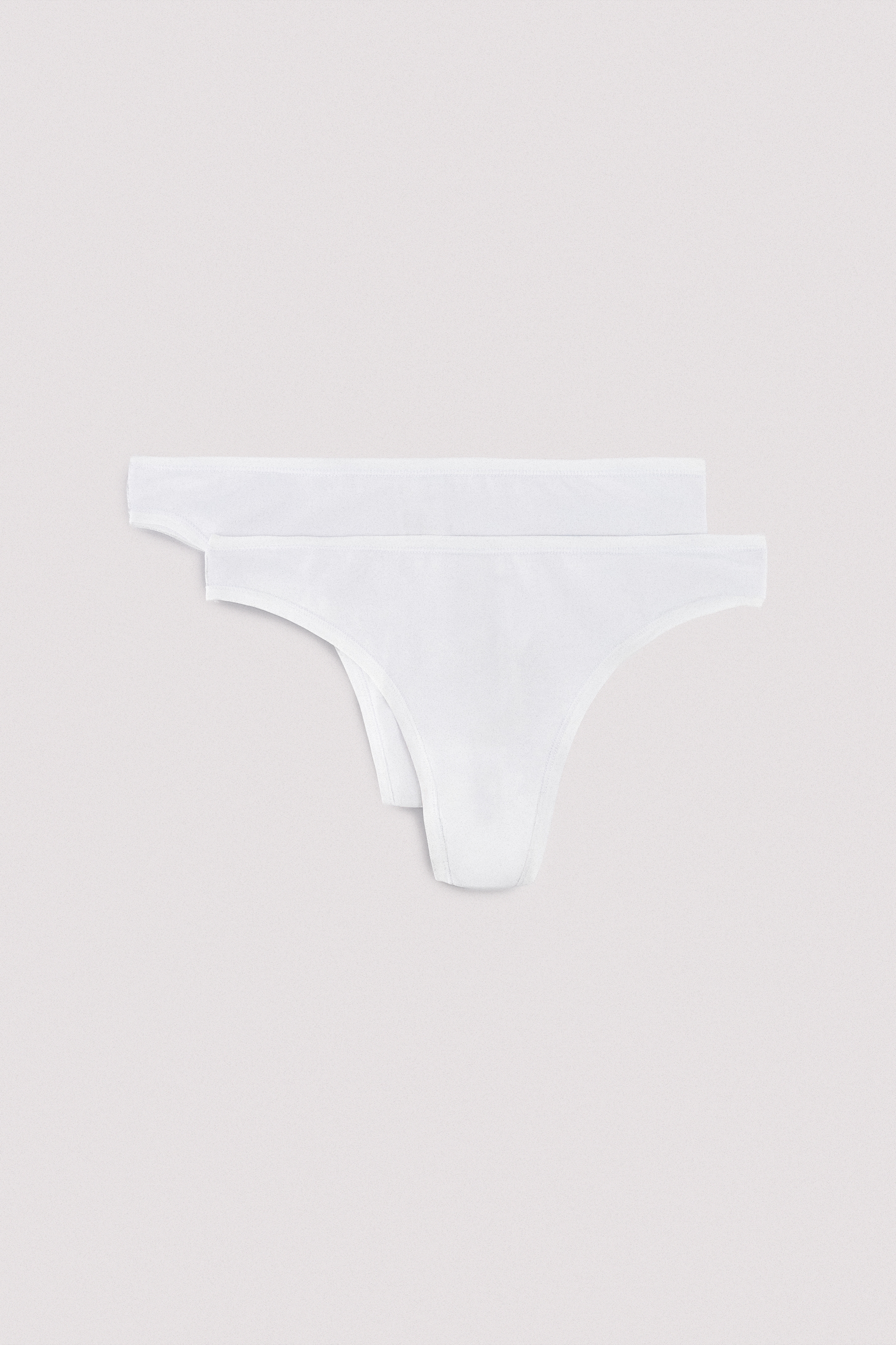 Tanga »BASIC COLLECTION COTTON«, (2er Pack), aus weicher Baumwollmischung