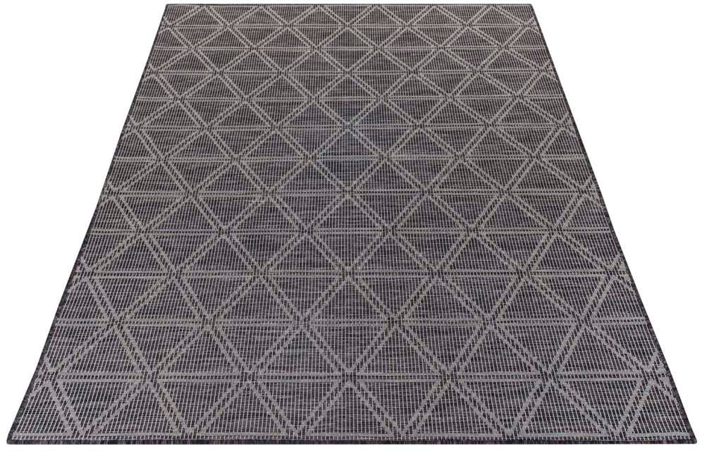 Carpet City Outdoorteppich "PALM 3073" rechteckig 5 mm Höhe Läufer, Wetterf günstig online kaufen
