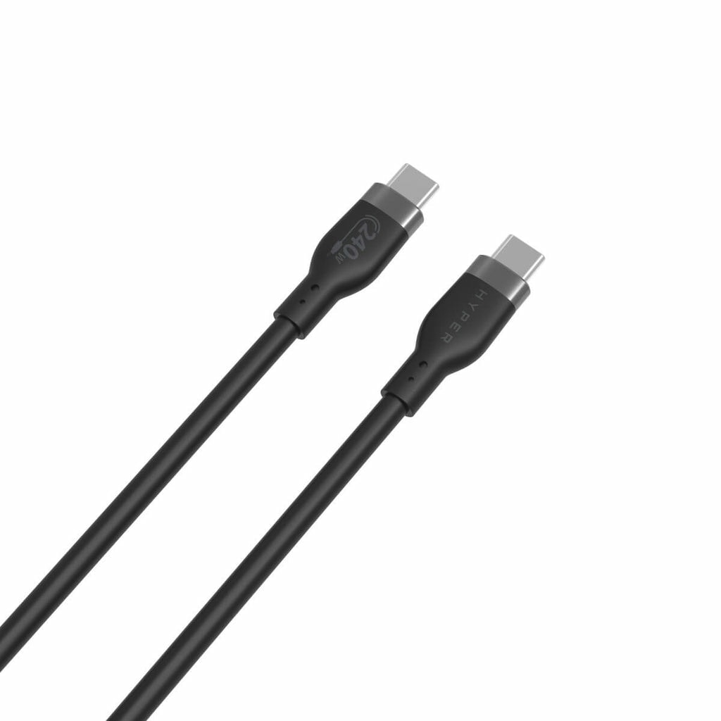 Targus USB-Kabel »Silicone USB-C Lade-Kabel 2 m 240W«, USB-C, 200 cm