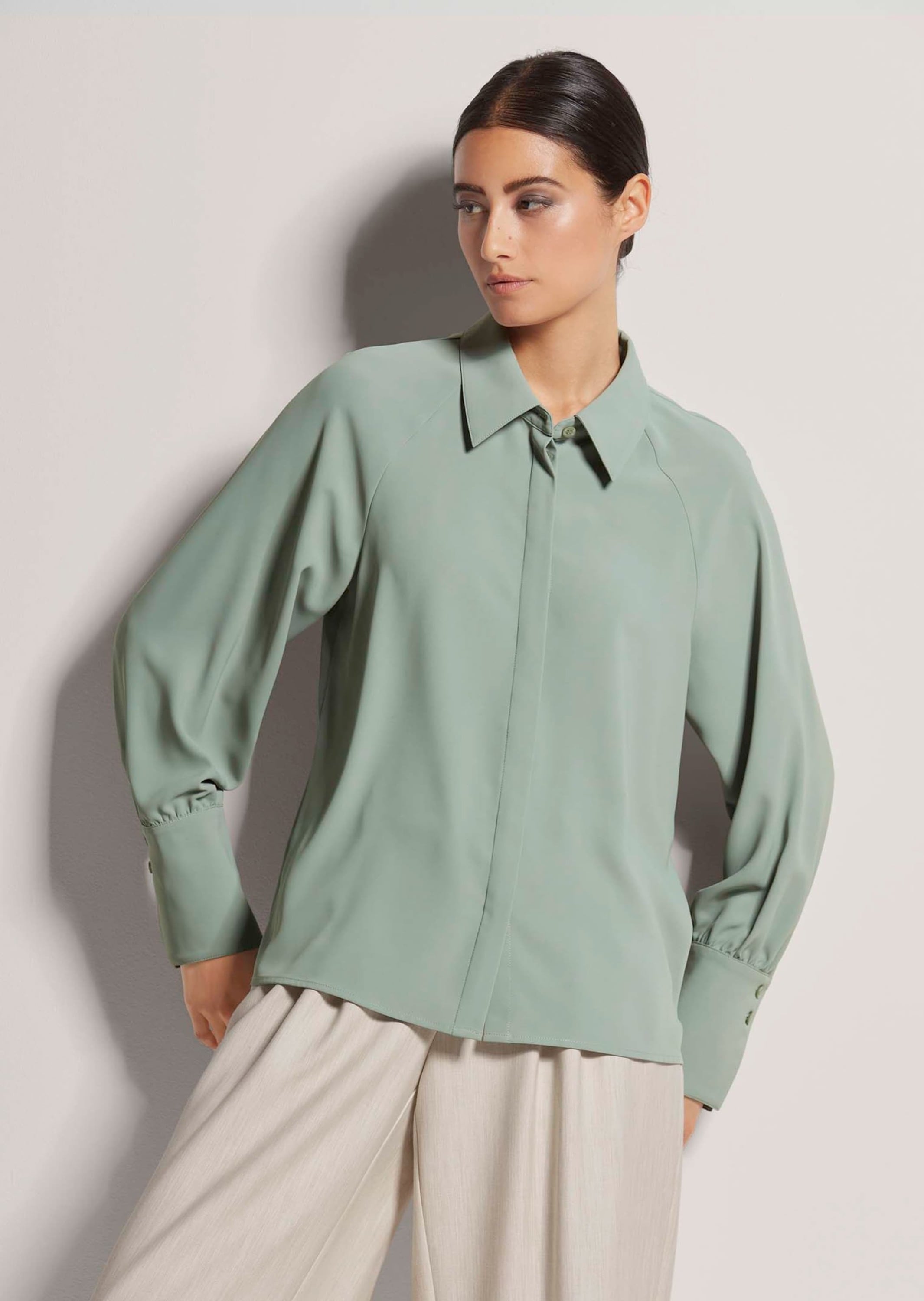 MADELEINE Hemdbluse »Bluse Klassische Hemdbluse«