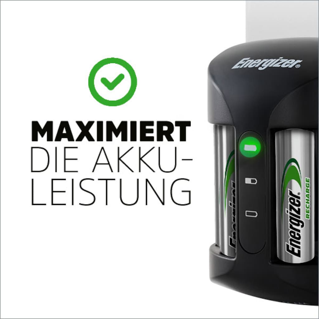 Energizer Batterie-Ladegerät »Pro Charger +4 AA 2000 mAh«