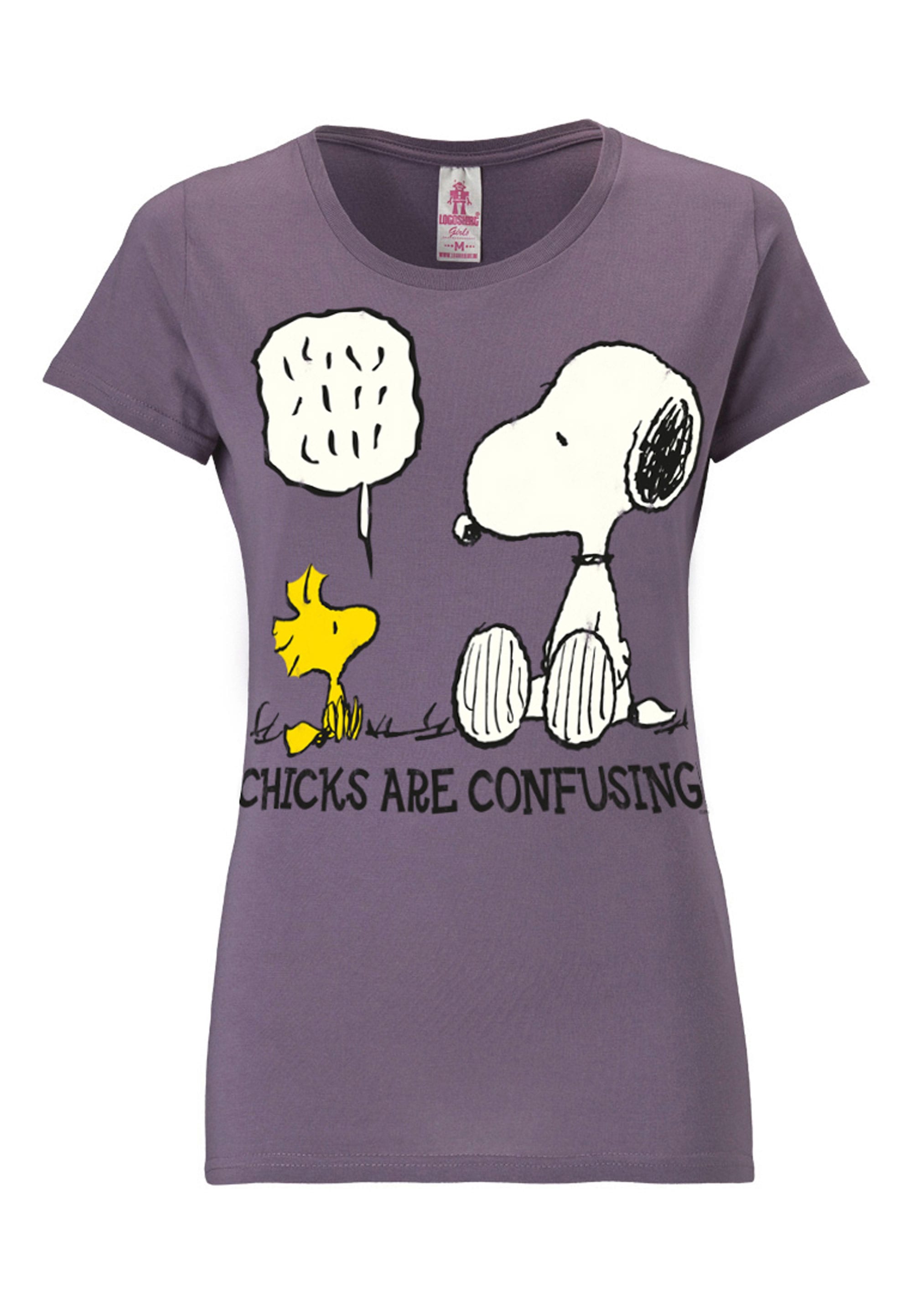 LOGOSHIRT T-Shirt »Snoopy - Peanuts«, mit niedlichem Frontprint