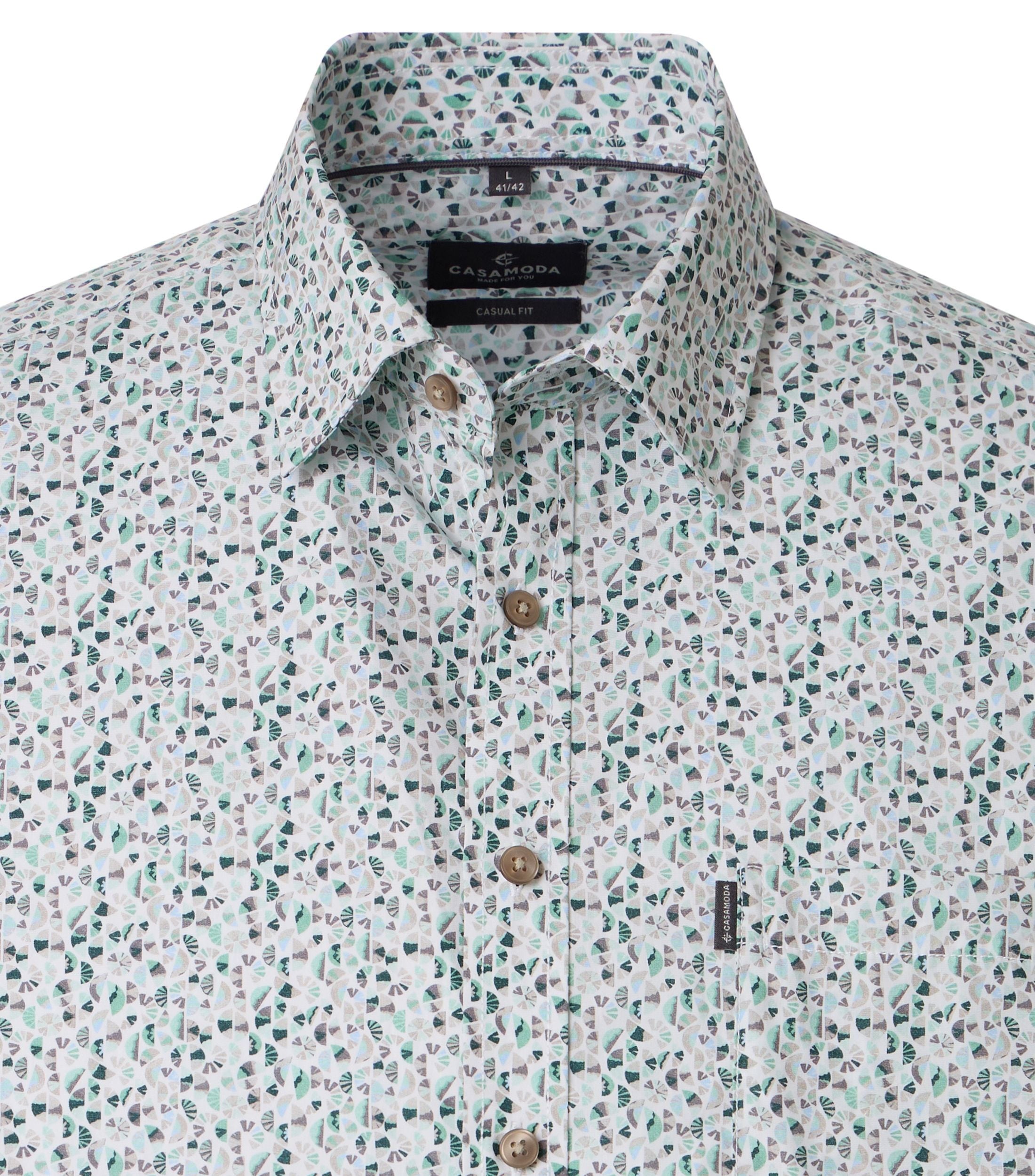 CASAMODA Kurzarmhemd »CASAMODA Freizeithemd Kurzarm Print«