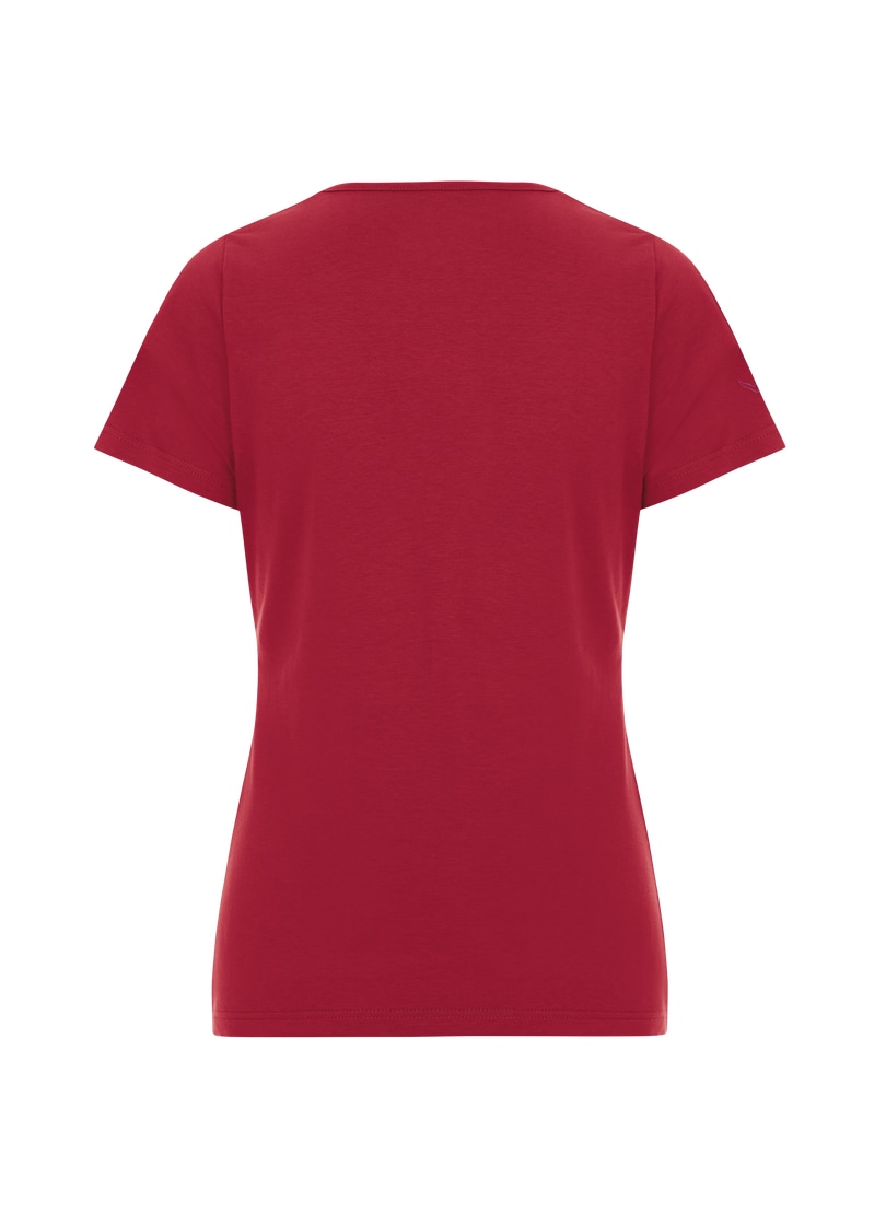 Trigema T-Shirt »TRIGEMA T-Shirt aus Biobaumwolle«, (1 tlg.)