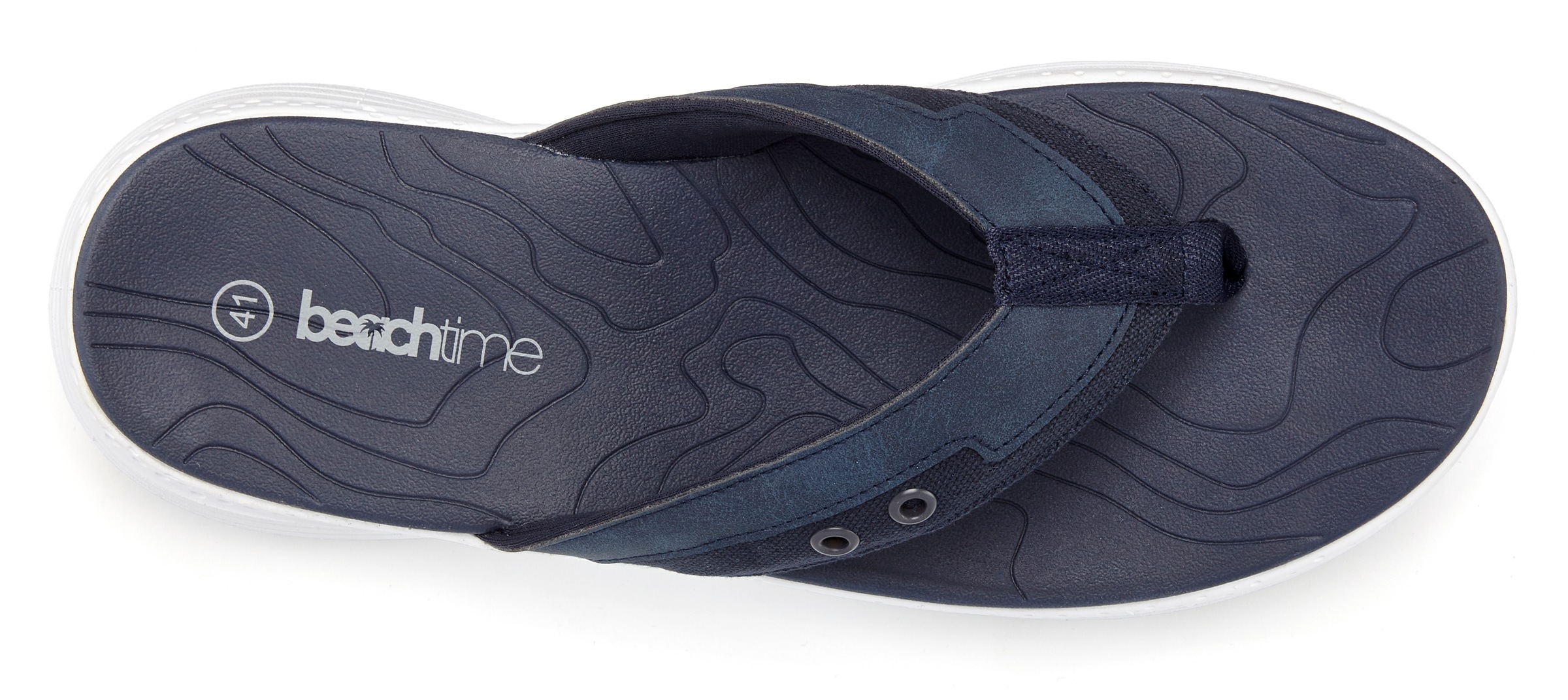 Beachtime Badezehentrenner »Badelatsche, Flip Flop, Sommerschuhe, Badepantolette, Badeschlappe«  NEU Pantolette mit wasserabweisender und leichter Sohle VEGAN