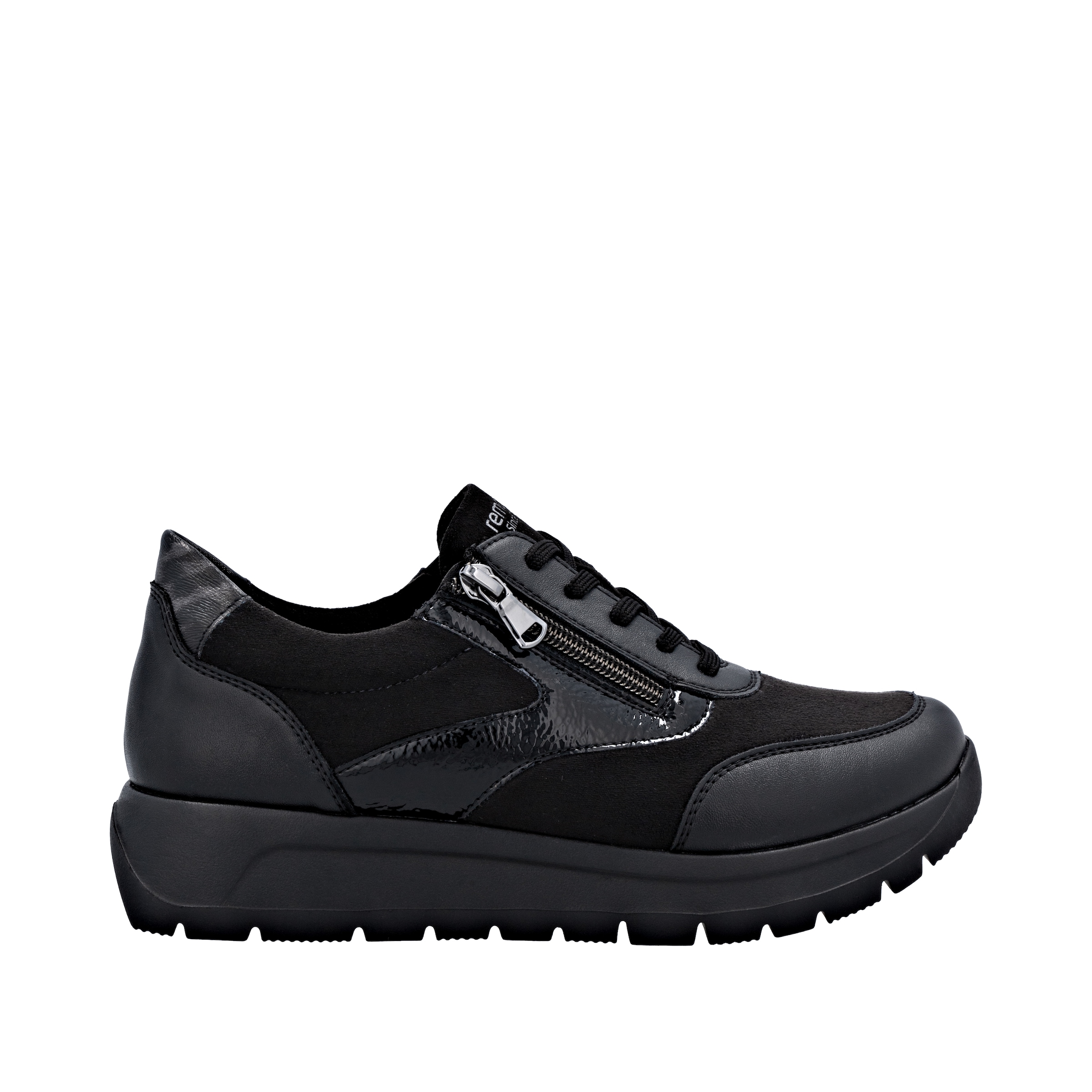 Remonte Plateausneaker, Schnürschuh, Halbschuh, Freizeitsneaker mit gepolstertem Schaftrand