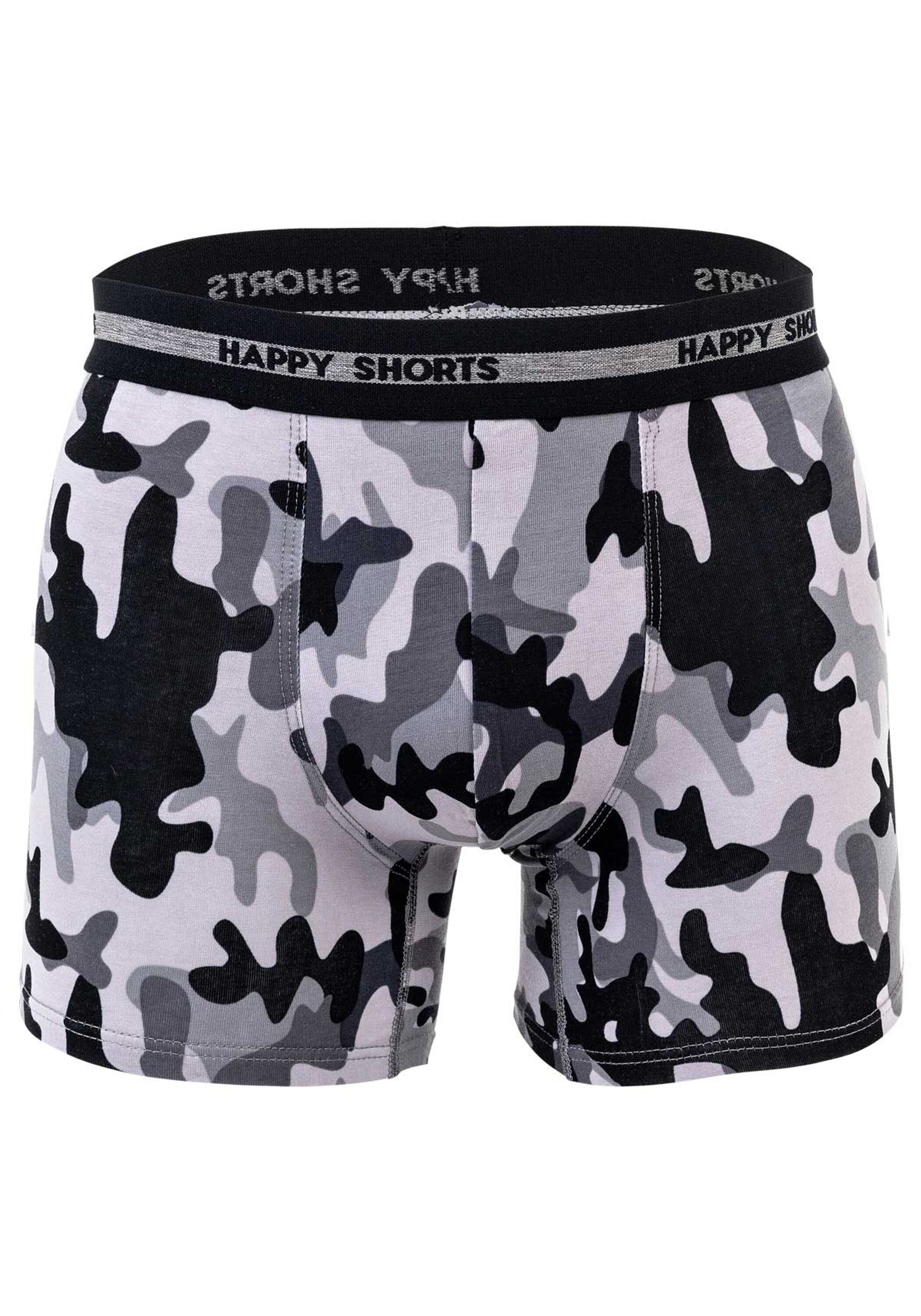 HAPPY SHORTS Boxershorts "Boxershort 3er Pack" günstig online kaufen