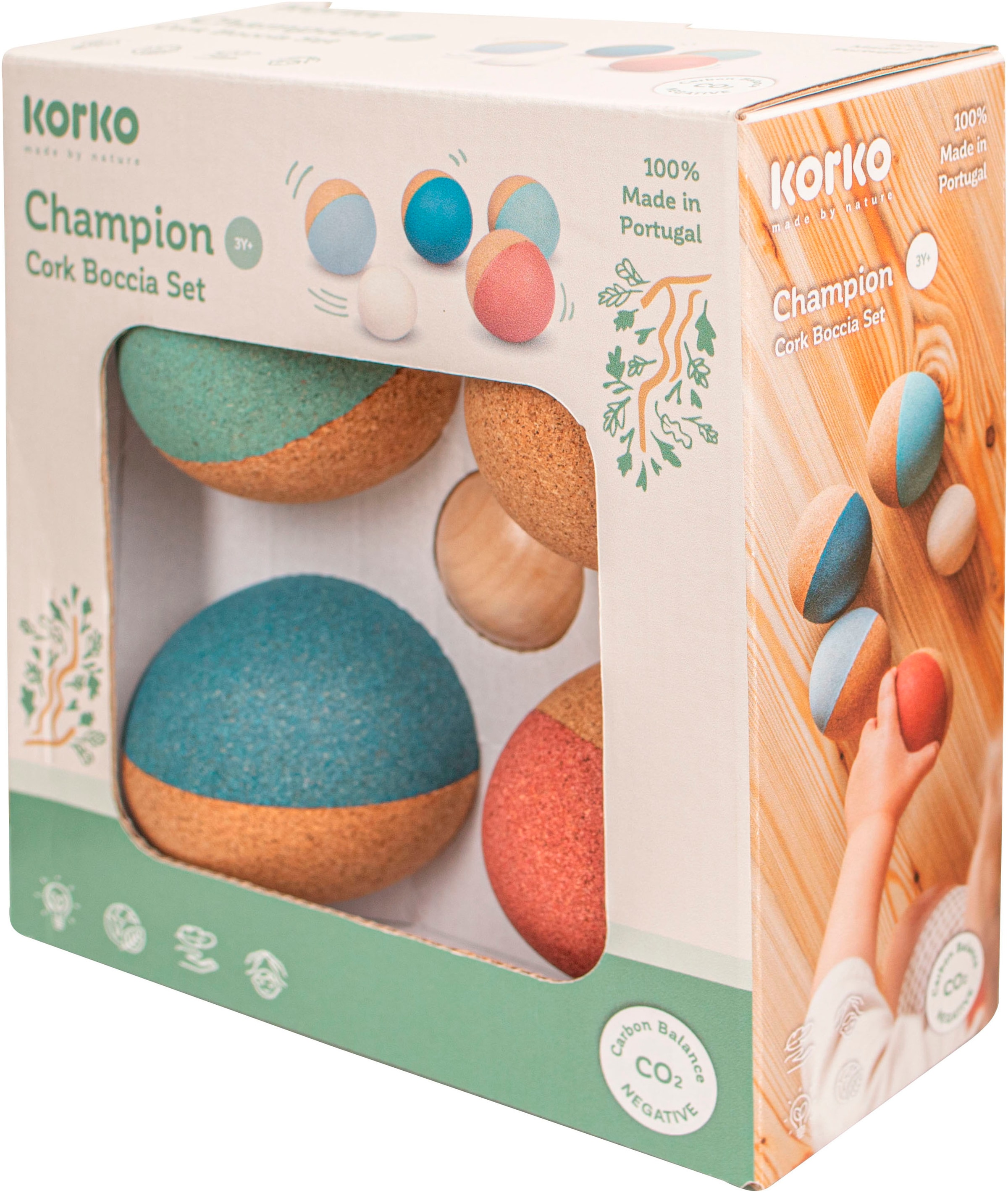 KORKO Spiel »Champions - Kork Boccia Set«, Made in Europe