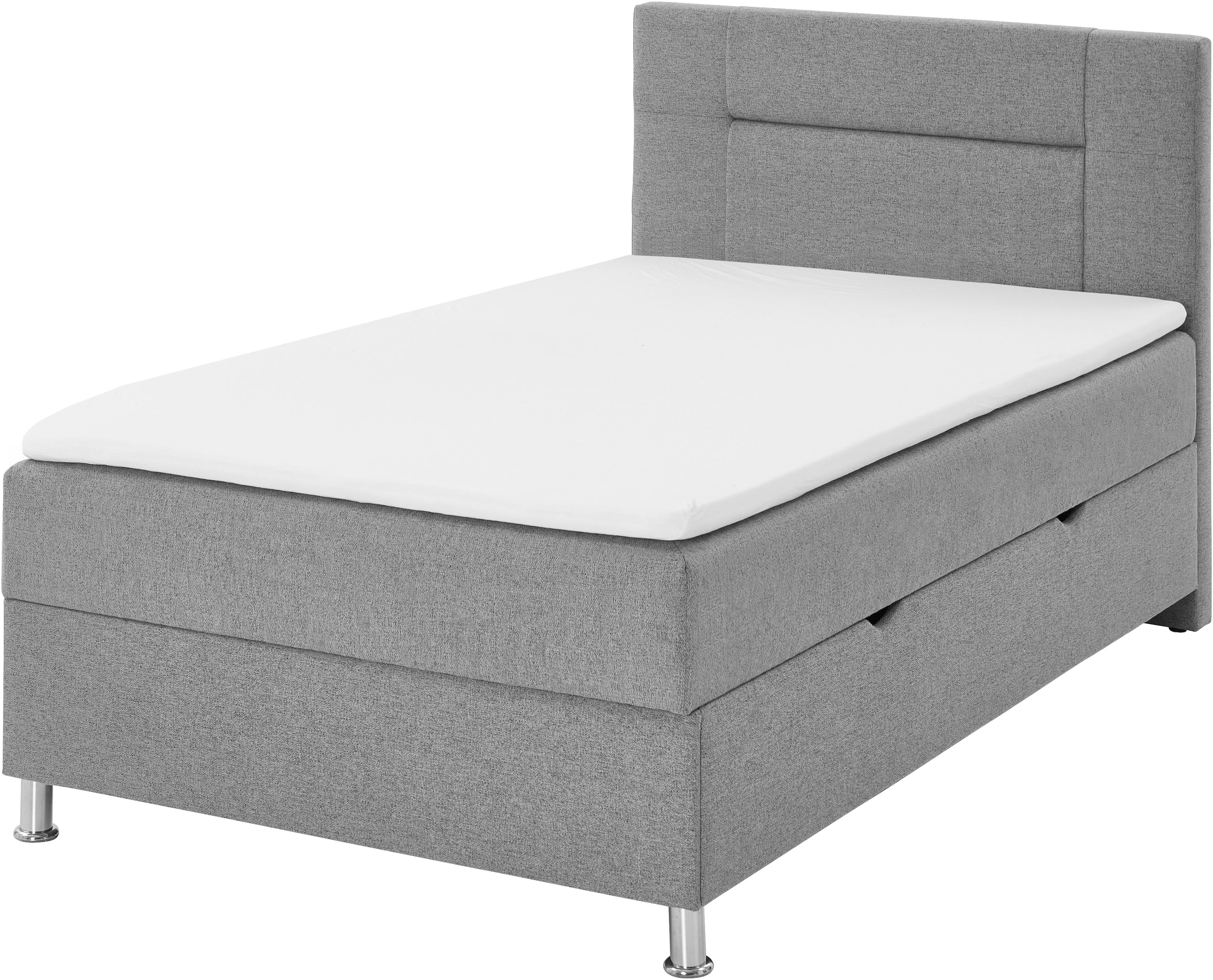 Home affaire Boxbett »Escalon mit Bettkasten, inkl. Topper« erhältlich in den Breiten 120x200cm und 180x200cm