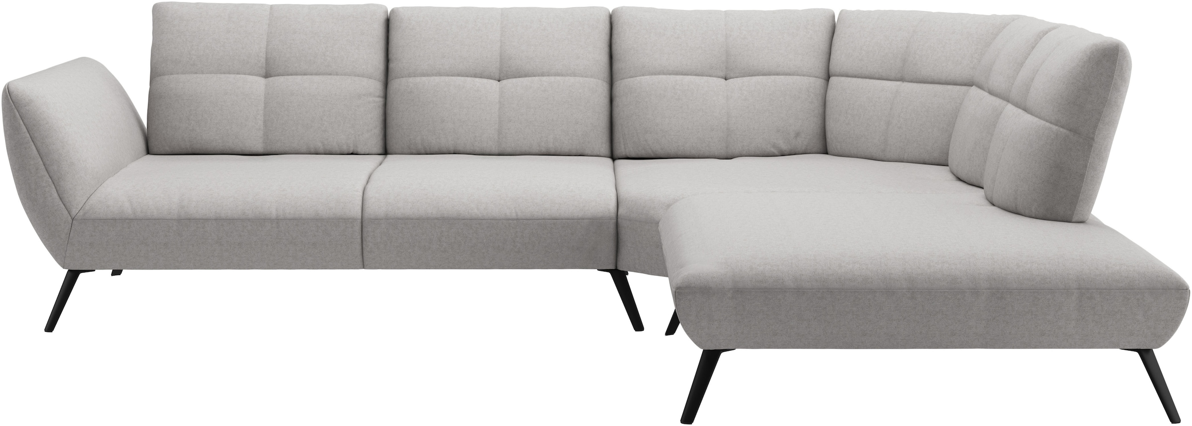 Places of Style Ecksofa »Mikado L-Form«, inkl. Sitztiefenverstellung und Armteilverstellung