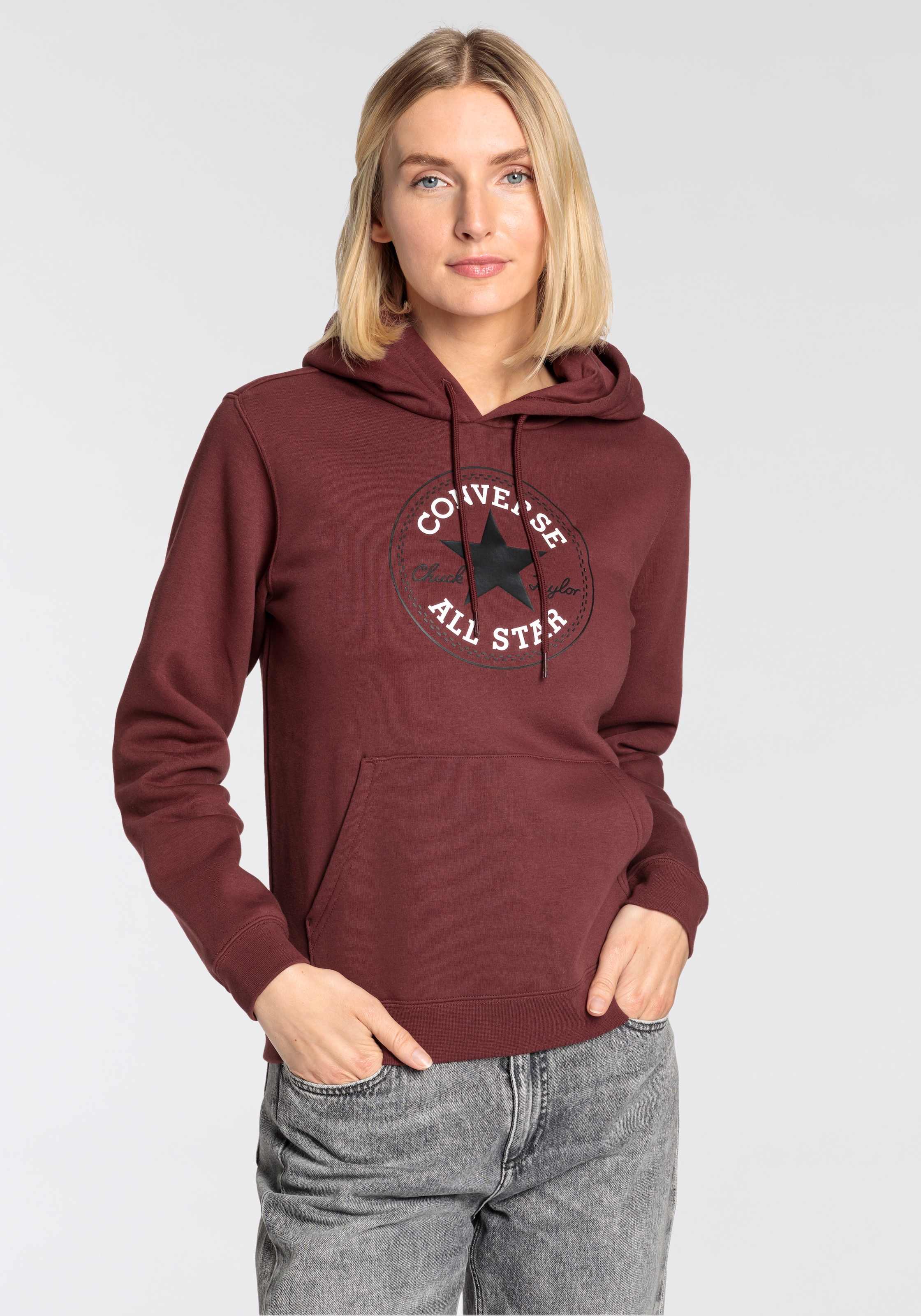 Converse Kapuzensweatshirt "STANDARD FIT CENTER FRONT LARGE CHUCK", Unisex günstig online kaufen