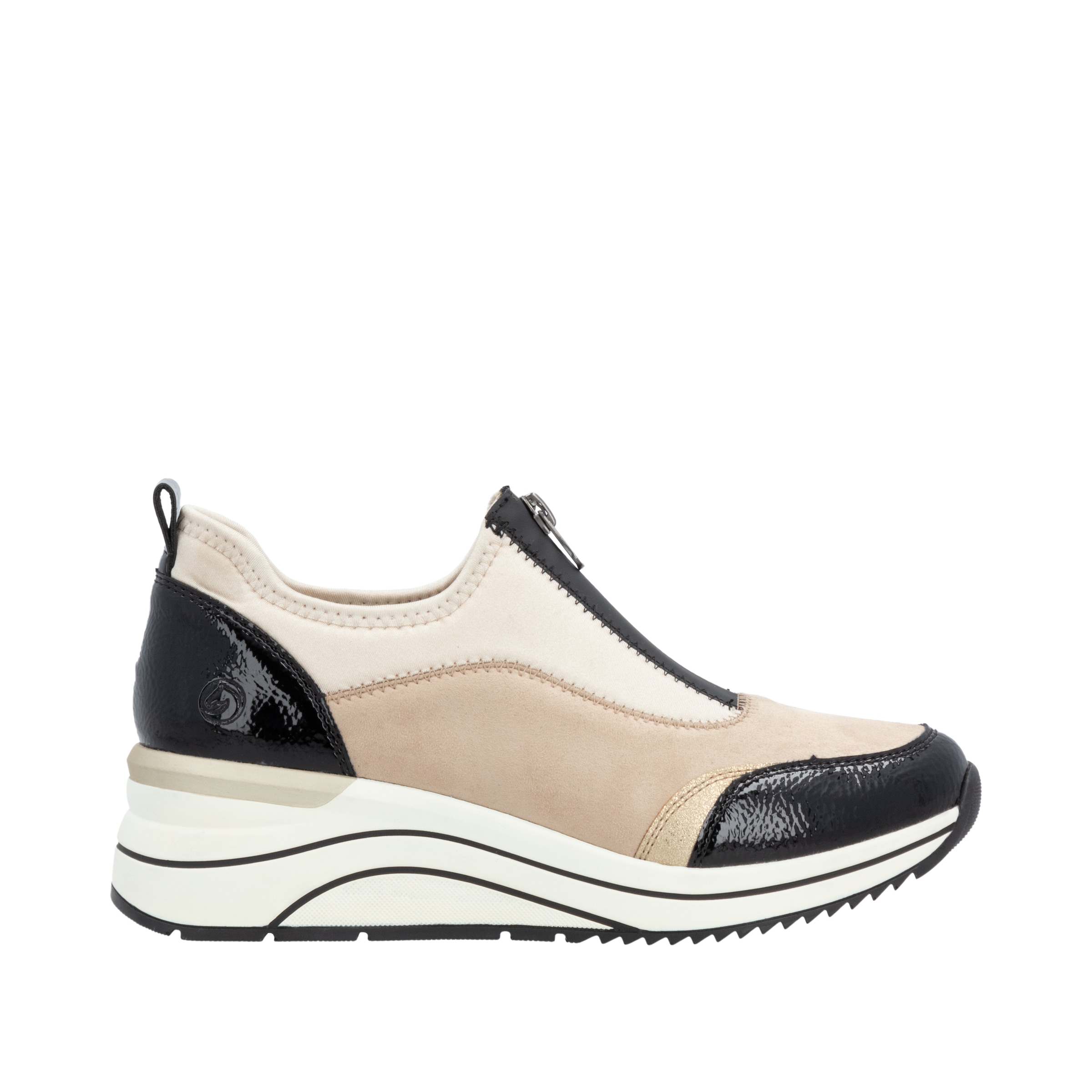 Remonte Slip-On Sneaker »Elisabeth Hurley-Collection«, Keilsneaker, Slipper, Schlupfschuh, Freizeitschuh, vegan