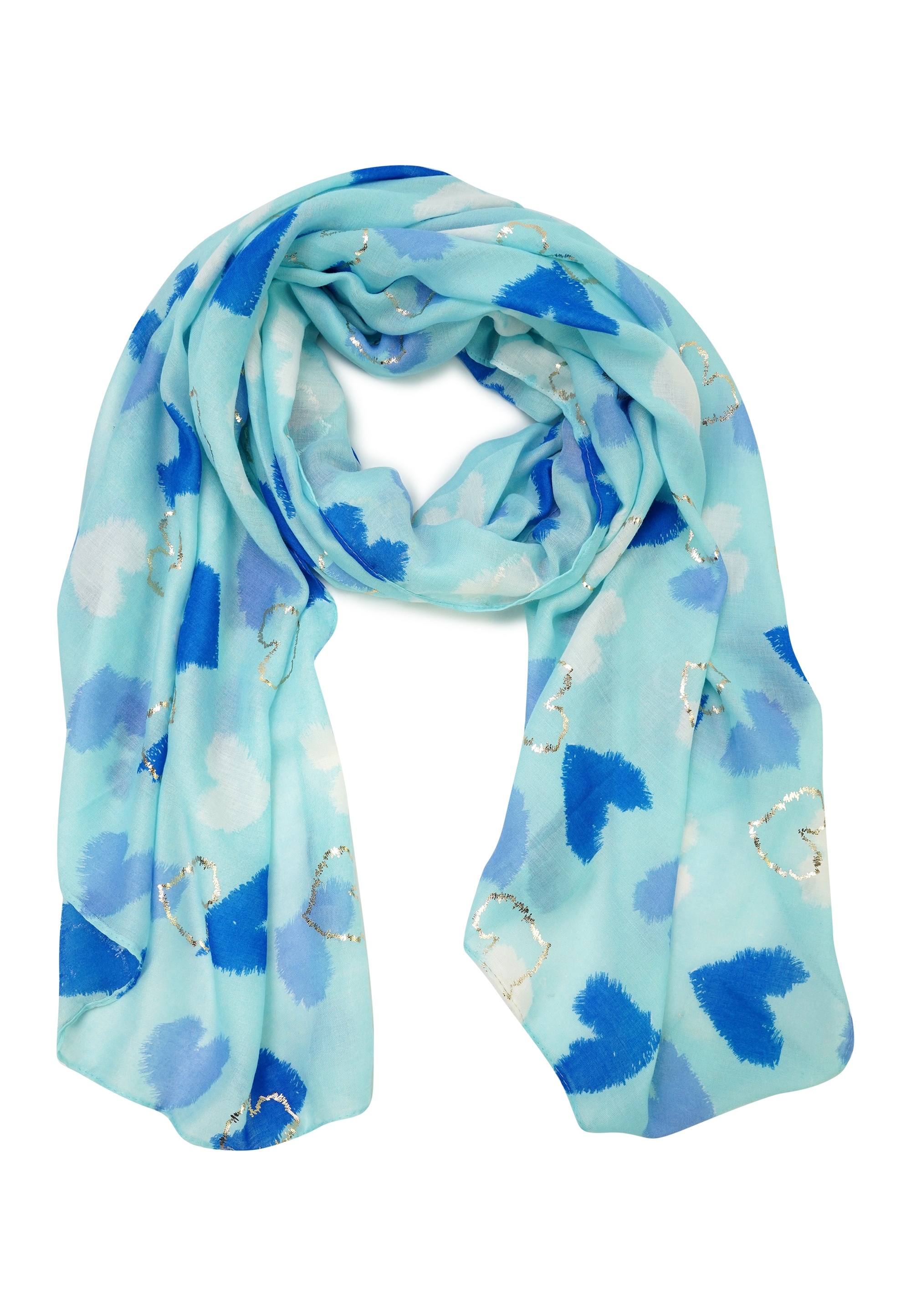 Harpa Modeschal "URA" mit schönem Herzen-Print günstig online kaufen