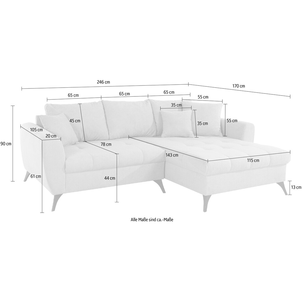 INOSIGN Ecksofa »Lörby«