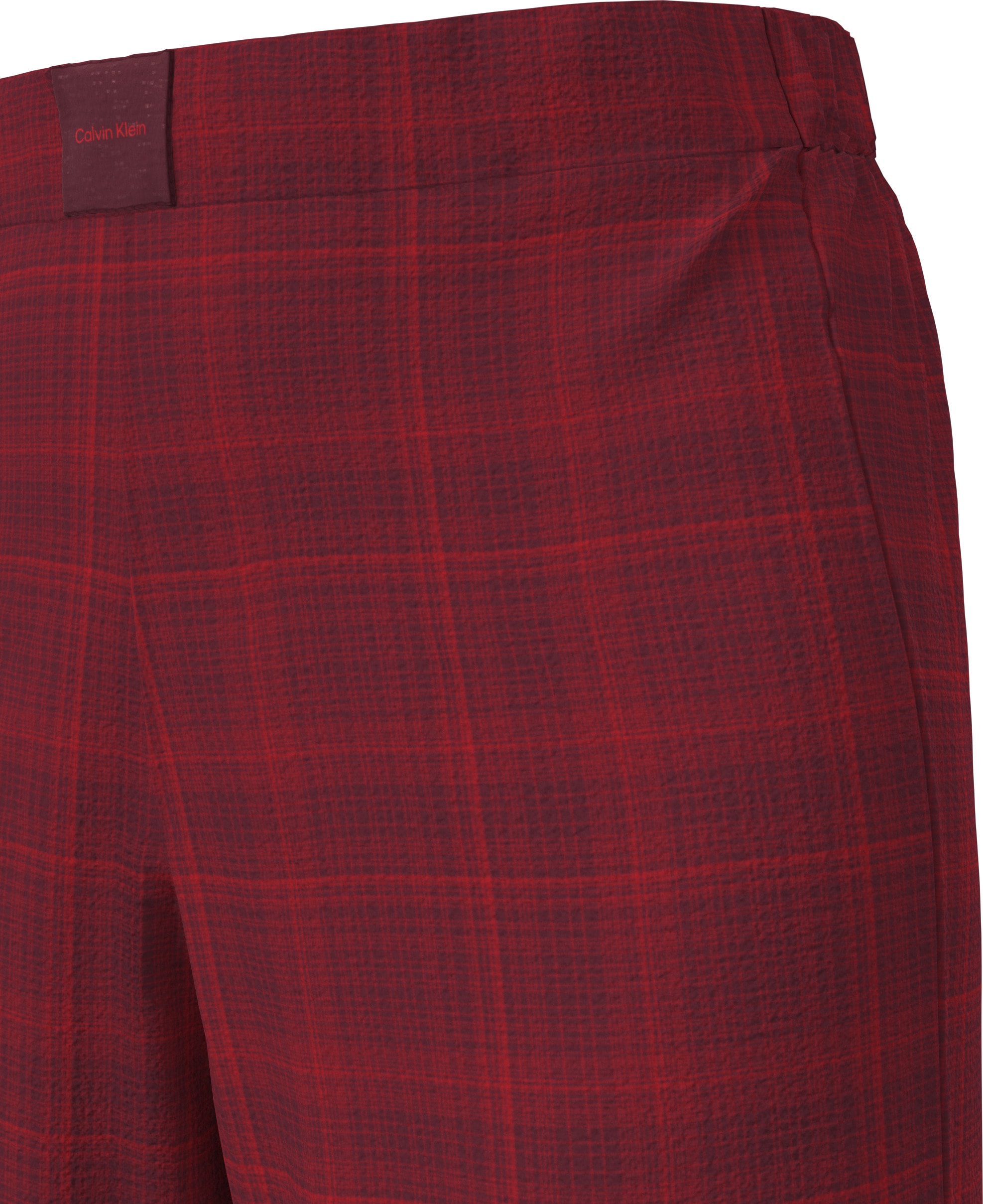 Calvin Klein Underwear Schlafanzug »LS TEE FLANNEL PANT SET« Mit elastischem Bund