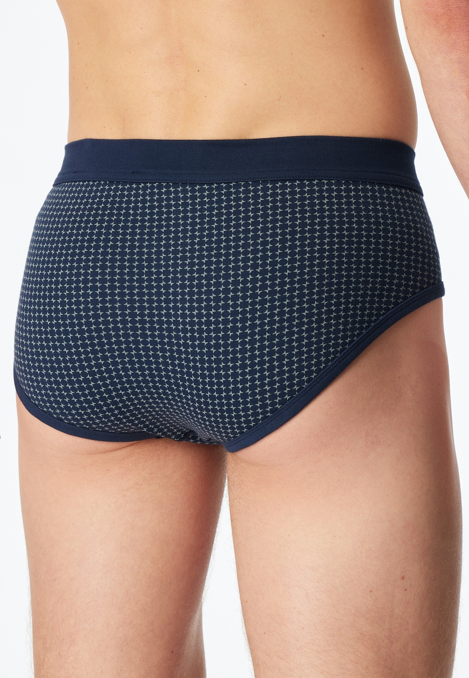 Schiesser Slip »Original Classics« 2er-Pack,  mit kontrastfarbenem Karomuster