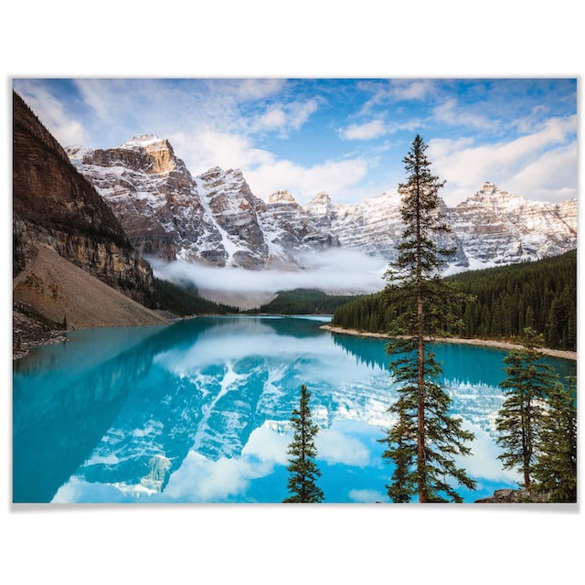 Wall-Art Poster »Banff Nationalpark Kanada«, Kanada, (1 St.), Poster,  Wandbild, Bild, Wandposter bestellen | BAUR