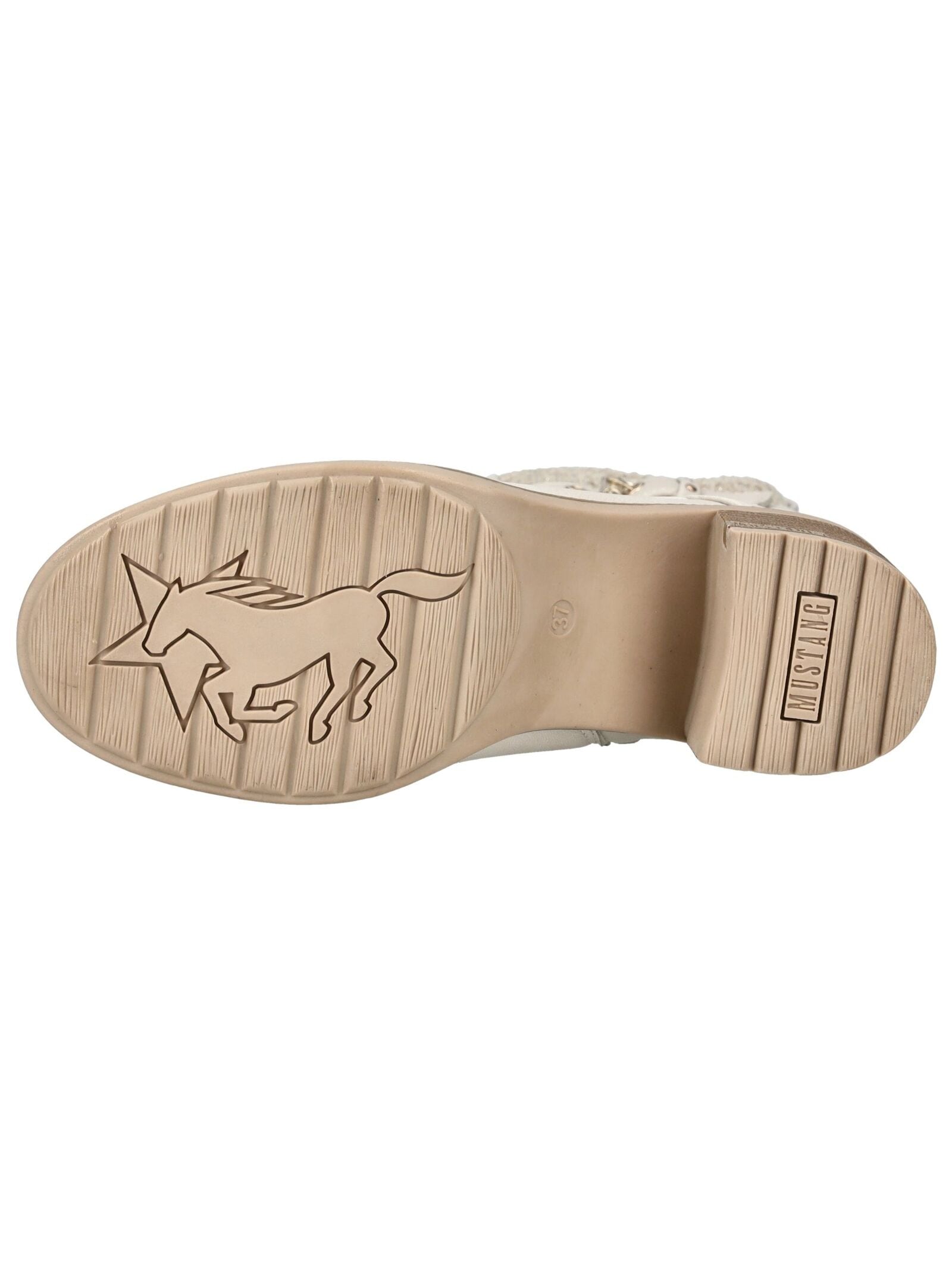 Mustang Shoes Schnürstiefelette »Mustang Shoes Stiefelette Lederimitat/Textil«